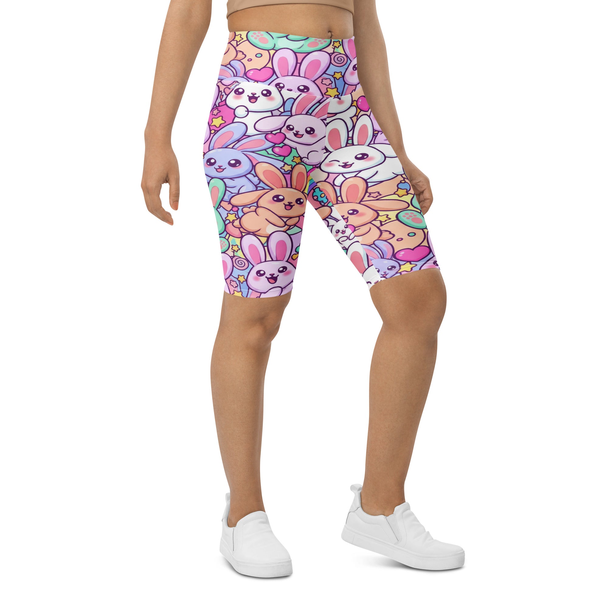 Vibrant Bunny Hop Bike Shorts | GearBunch