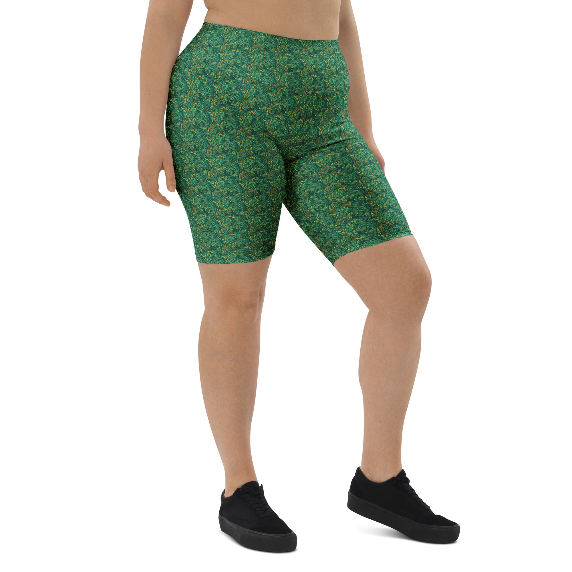 Dragon Hills Fantasy Bike Shorts | GearBunch