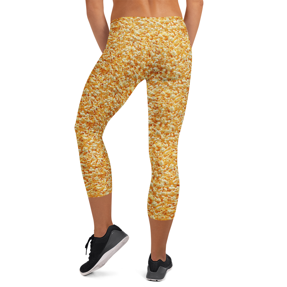 Popcorn Capris Rear View