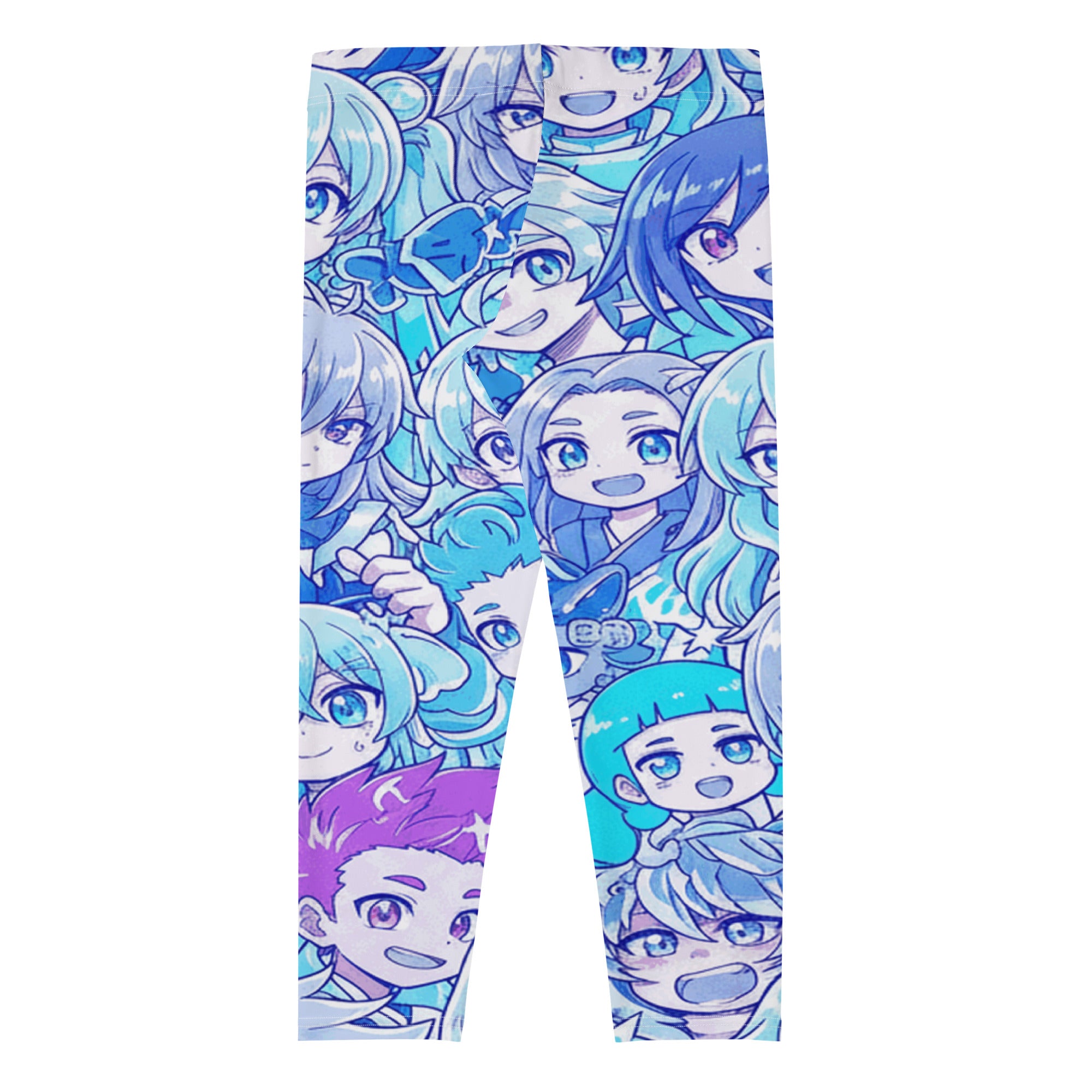 Anime Ice Kingdom Capri Leggings | GearBunch