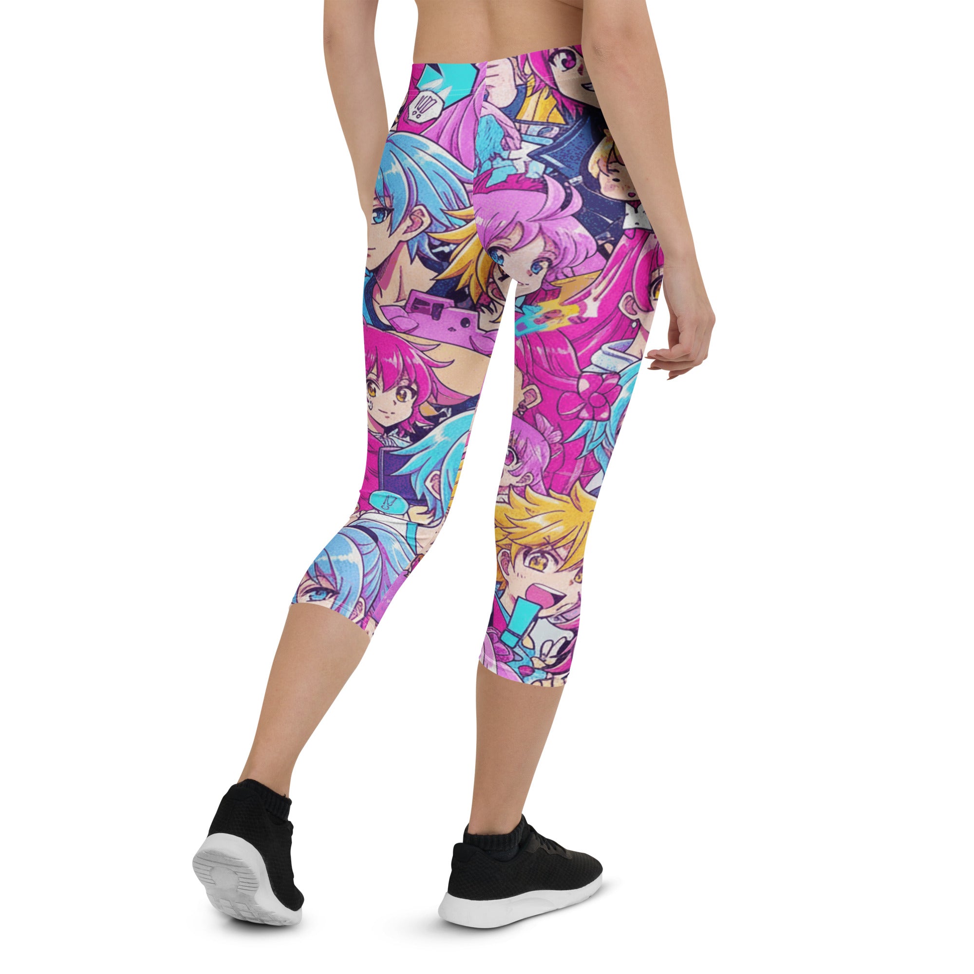 Anime Magical Girl Capri Leggings | GearBunch