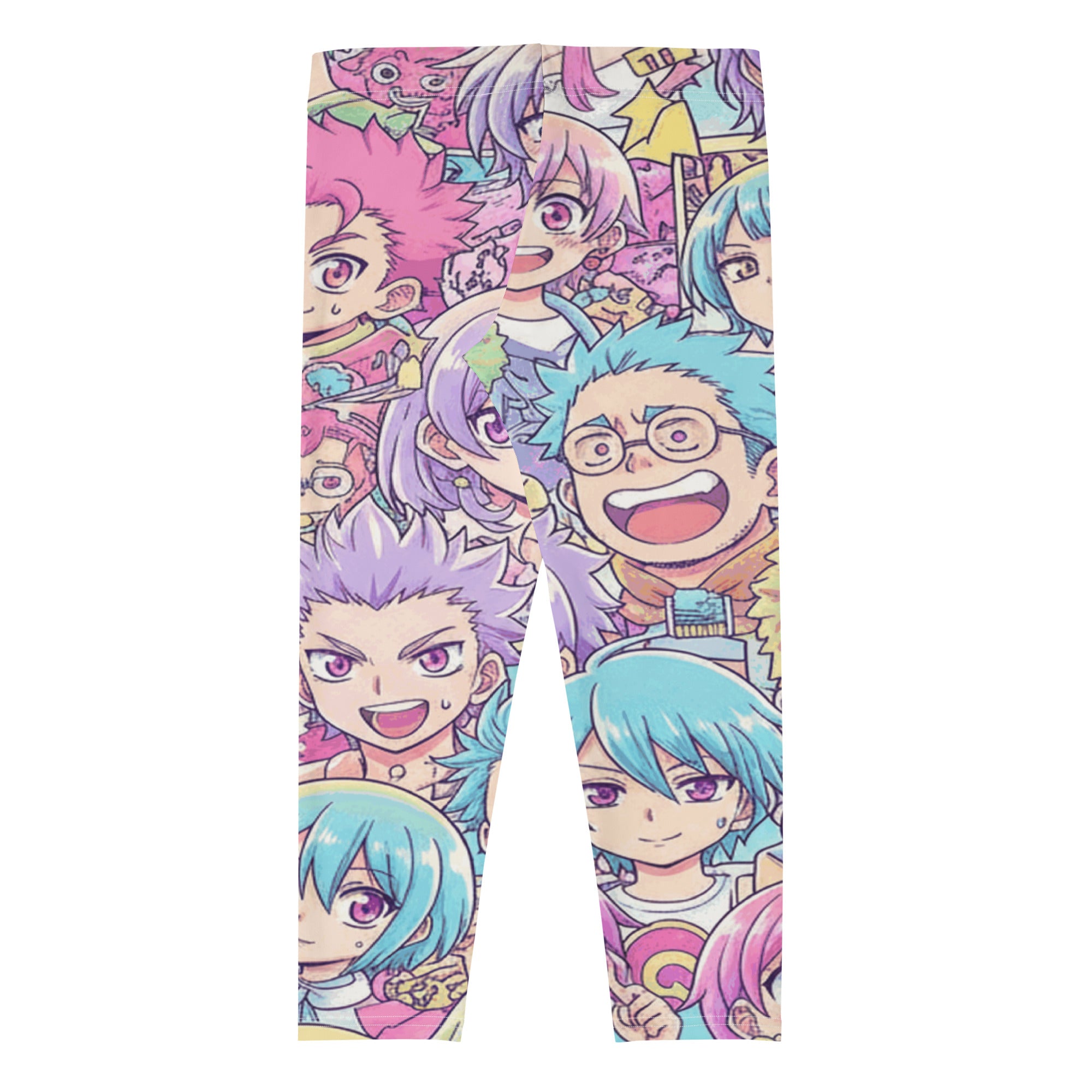 Anime Pastel Dream Capri Leggings | GearBunch