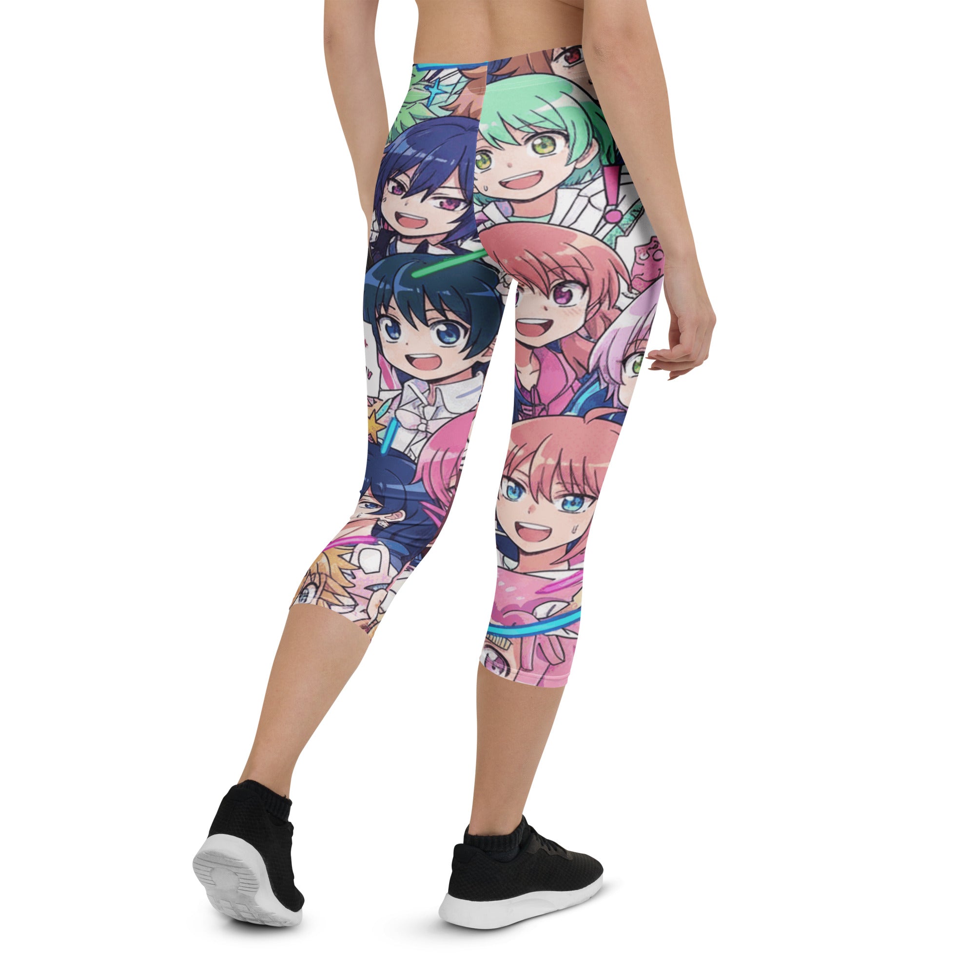 Anime Sakura School Capri Leggings | GearBunch