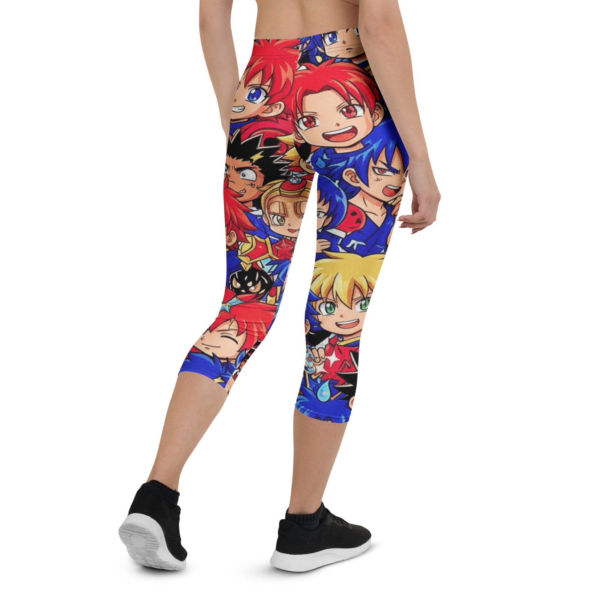 Anime Street Fighter Capri Leggings | GearBunch