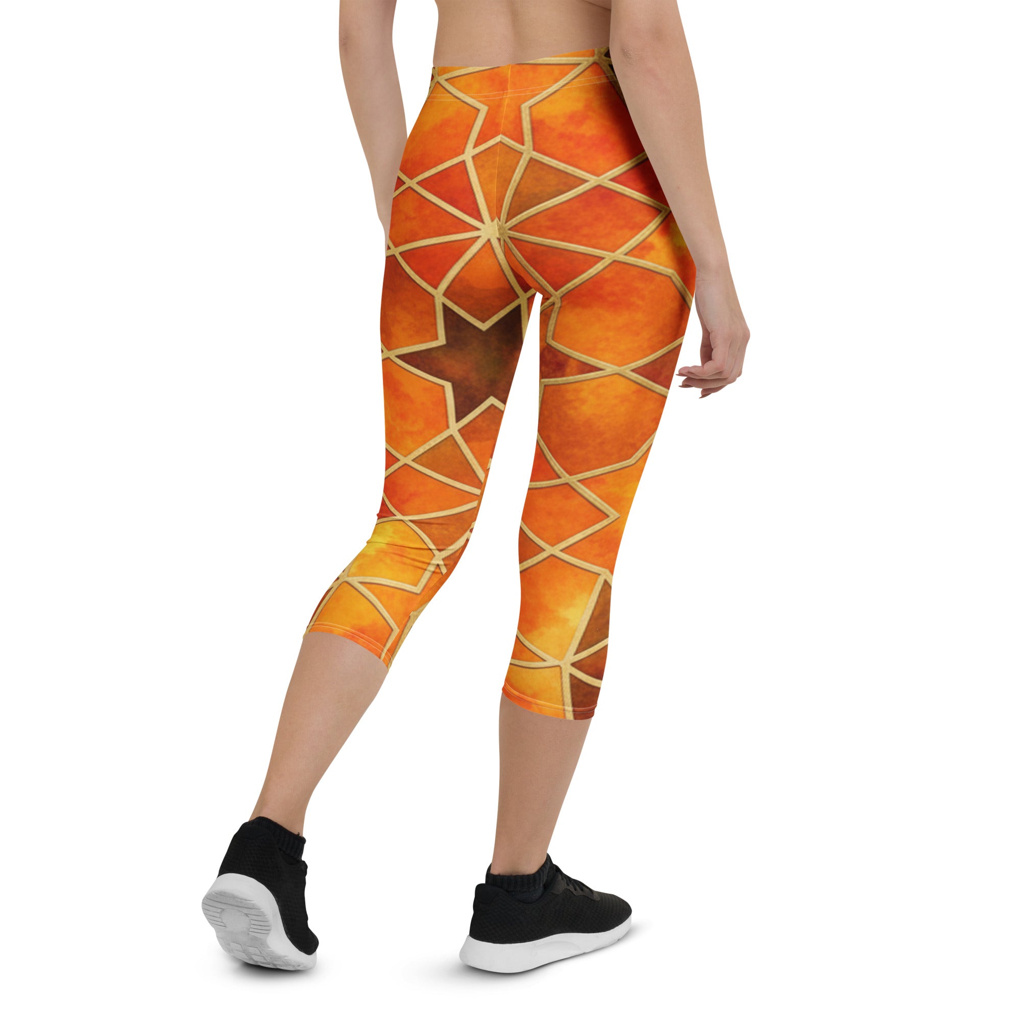 Autumn Spice Capri Leggings | GearBunch