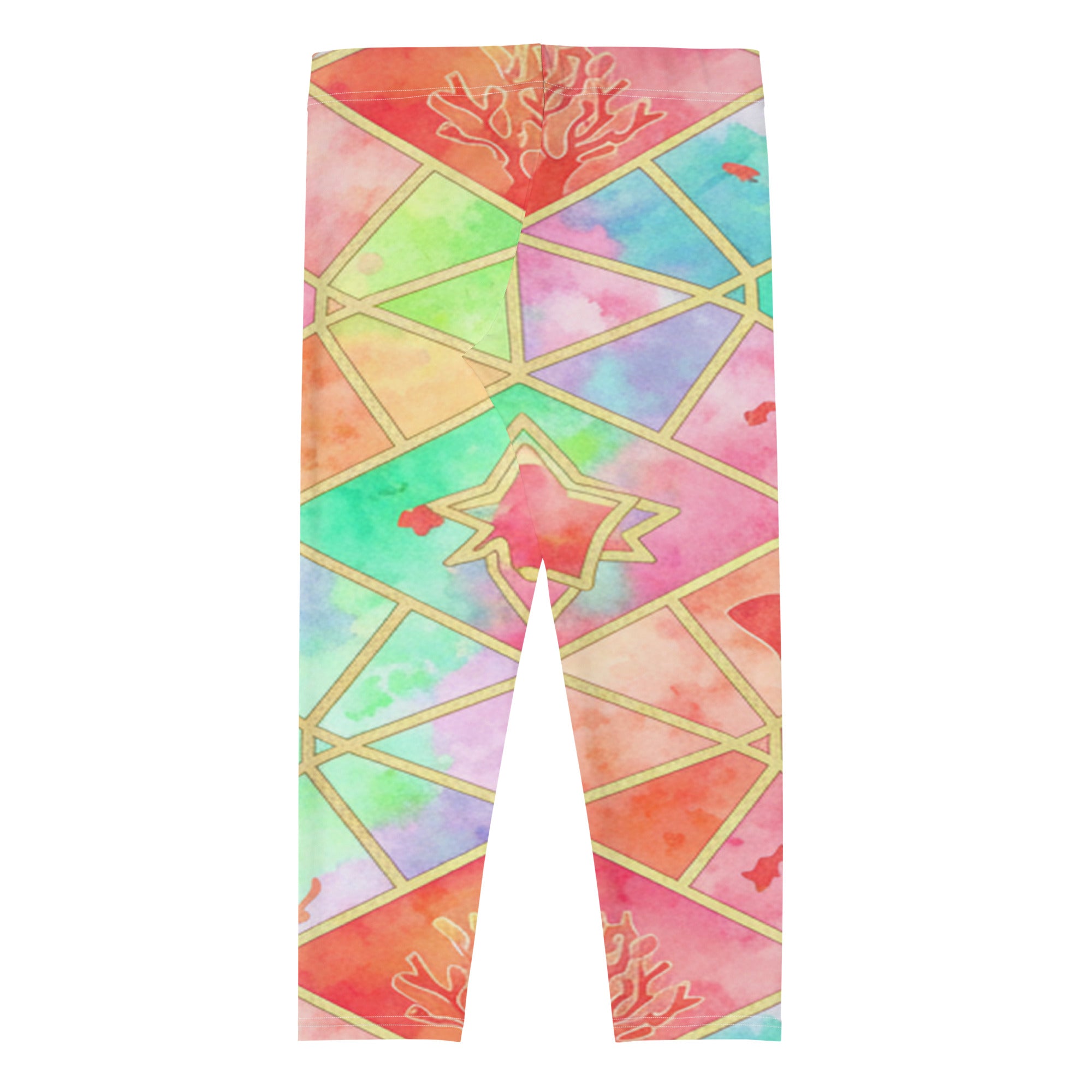 Coral Reef Capri Leggings | GearBunch