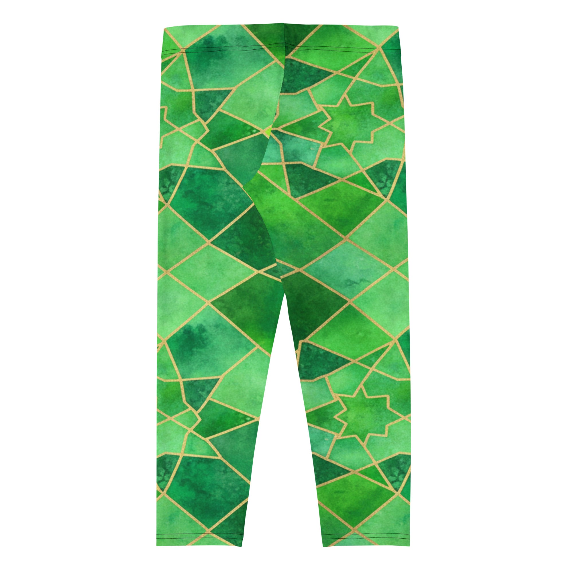Emerald Jewel Capri Leggings | GearBunch
