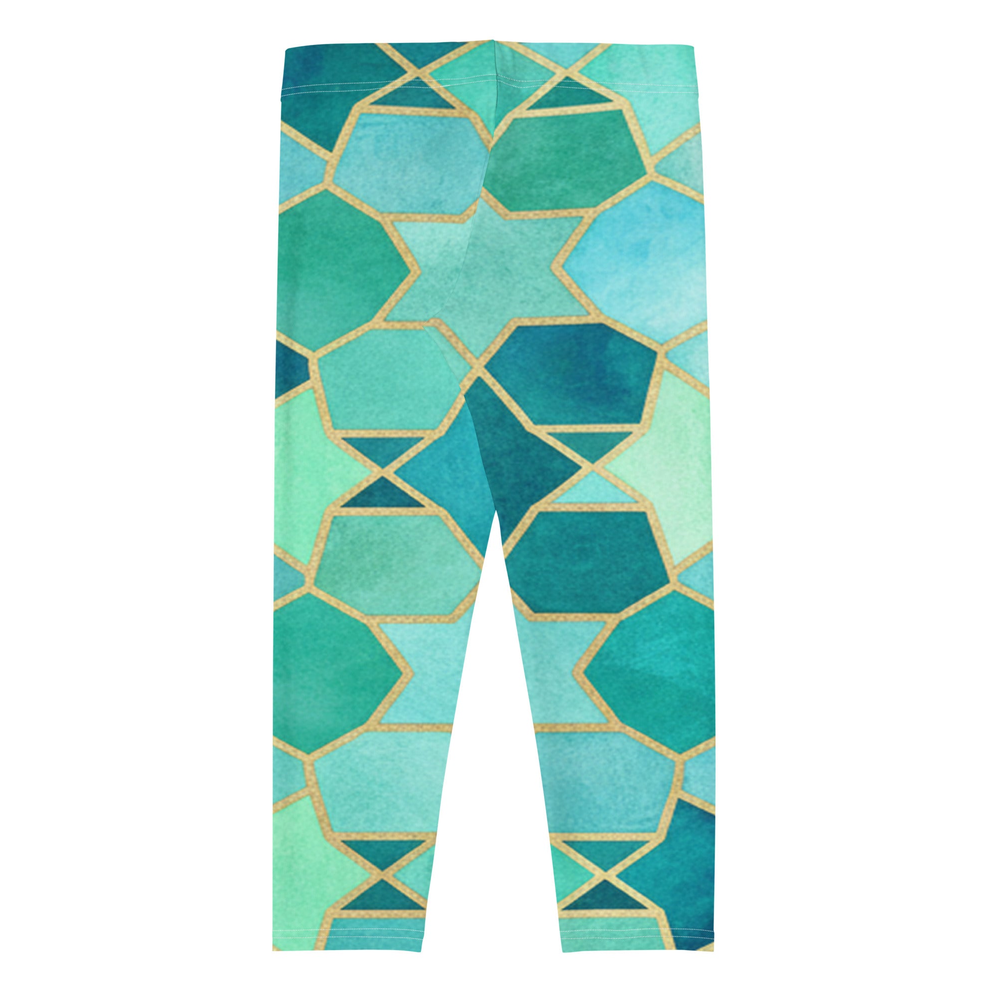 Lagoon Arabic Capri Leggings | GearBunch