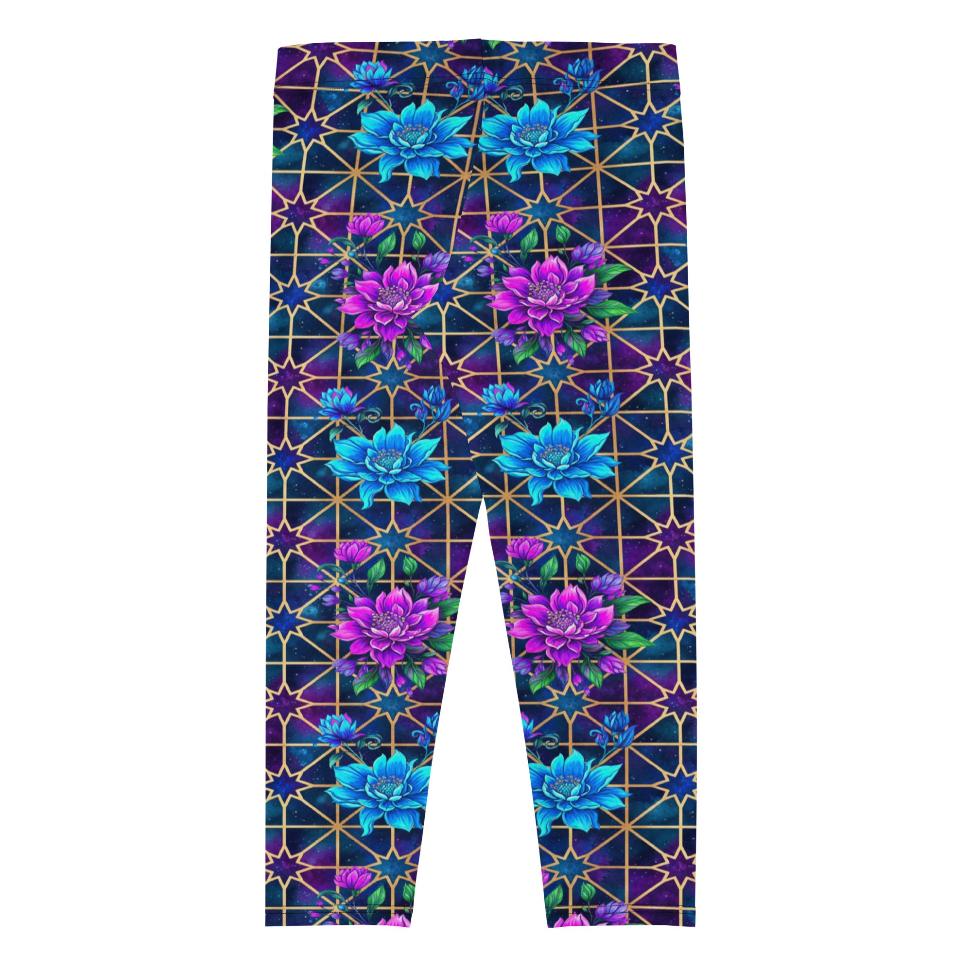 Midnight Galaxy Capri Leggings | GearBunch