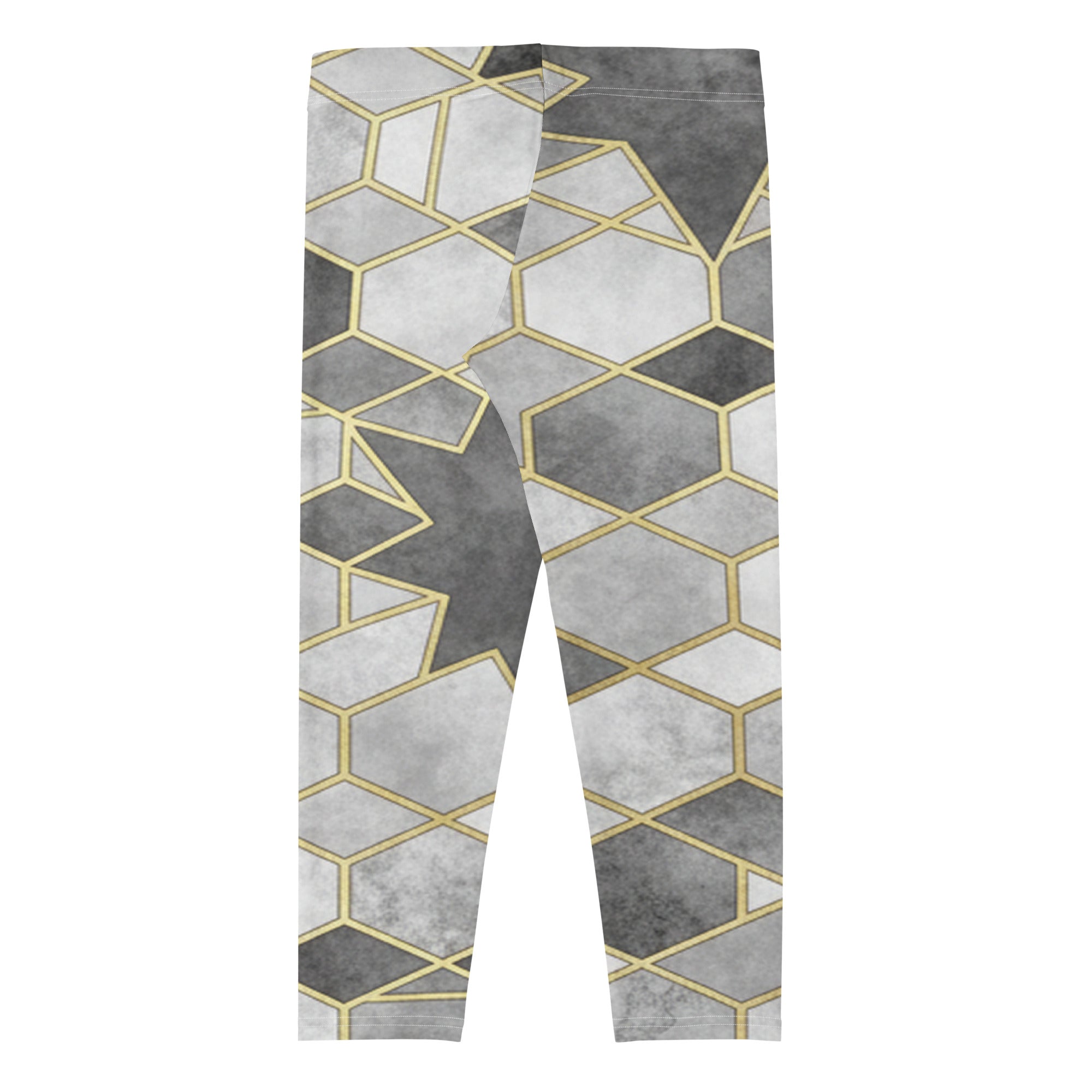 Monochrome Luxe Capri Leggings | GearBunch