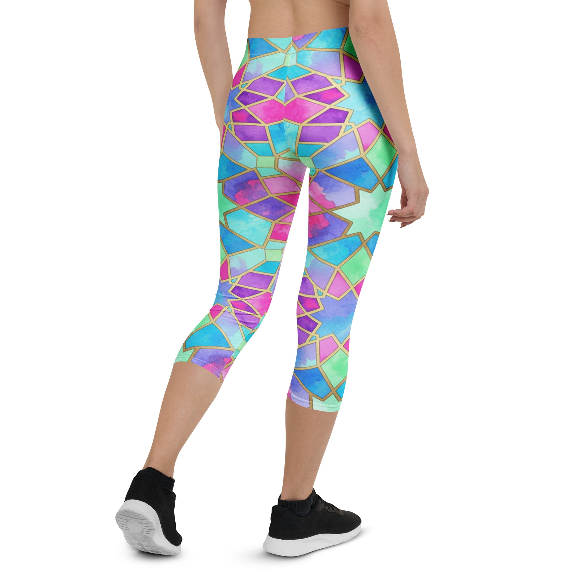 Violet Dream Capri Leggings | GearBunch