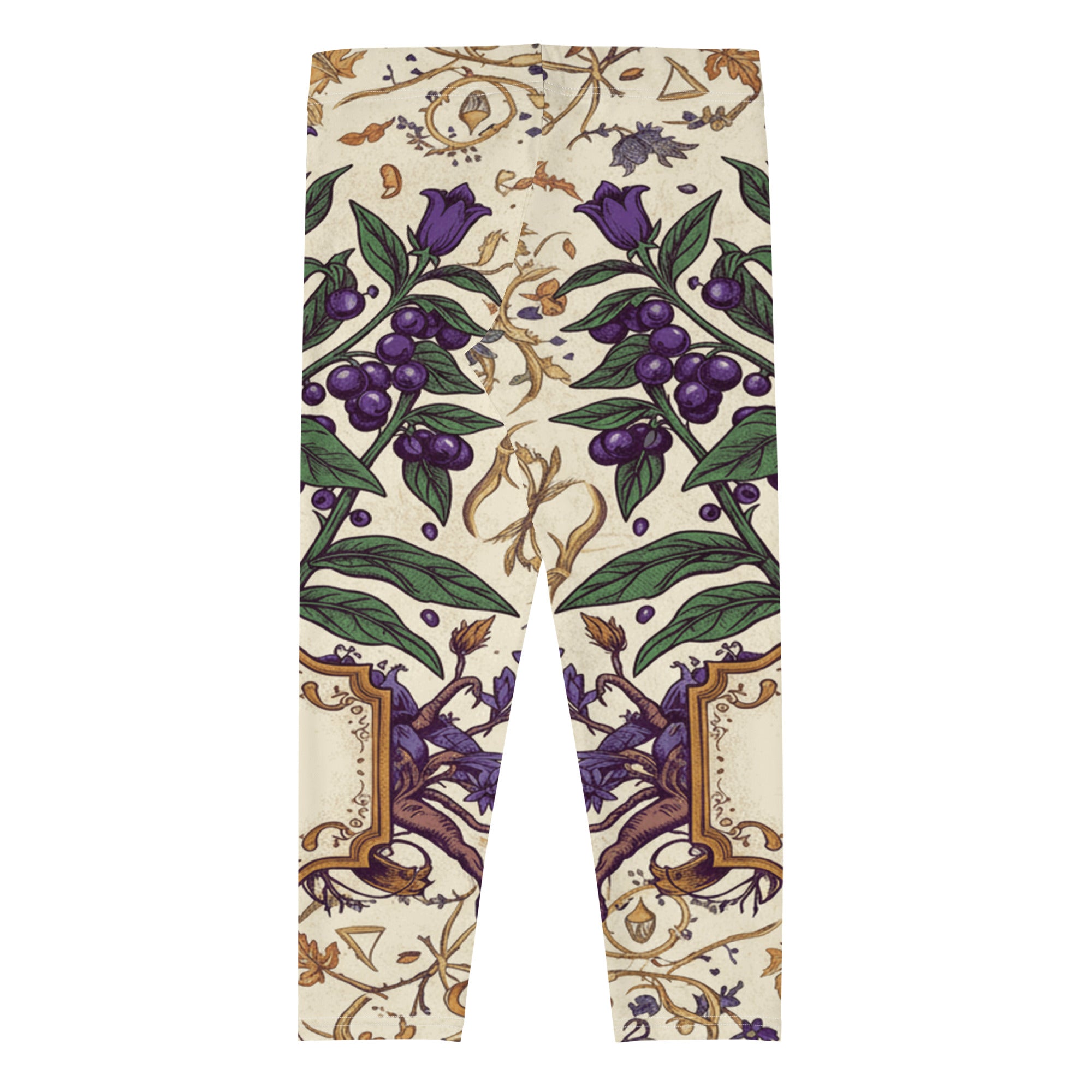 Belladonna Poison Garden Capri Leggings | GearBunch