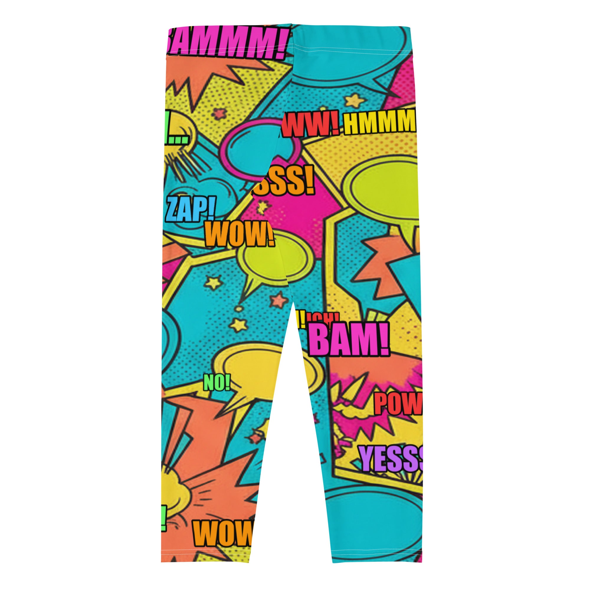 Comic Pop Tropical Capri Leggings | GearBunch