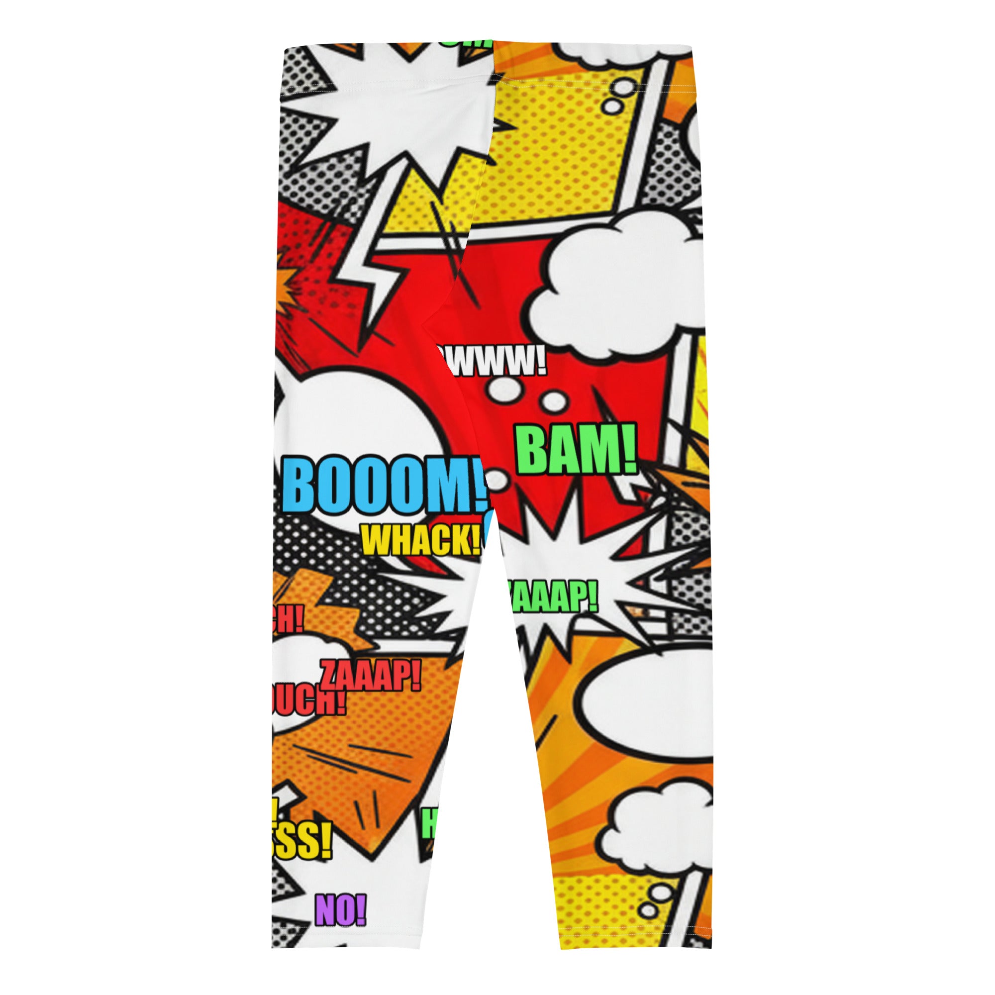 Comic Strip Boom Town Capri Leggings | GearBunch