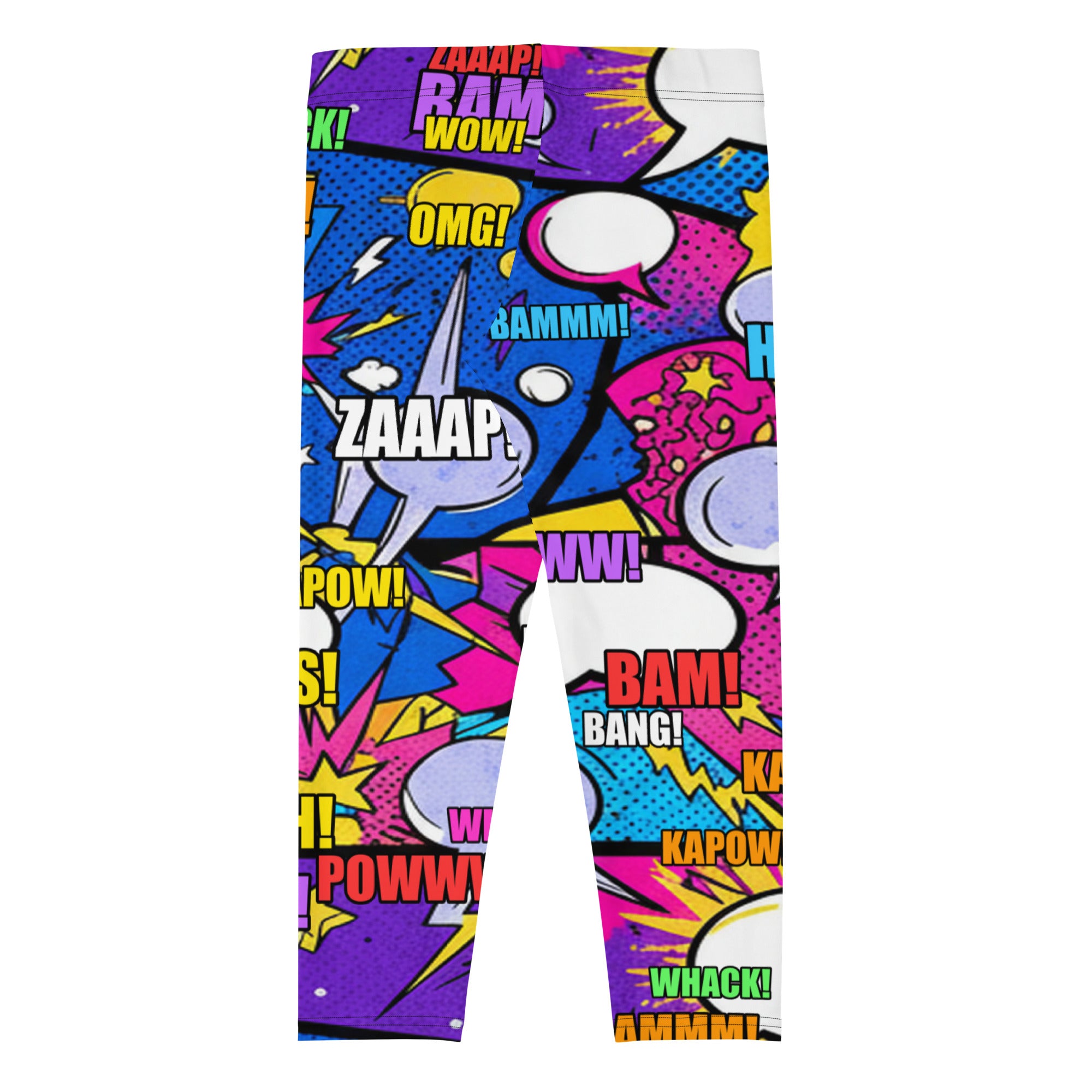 Comic Strip Cosmic Boom Capri Leggings | GearBunch