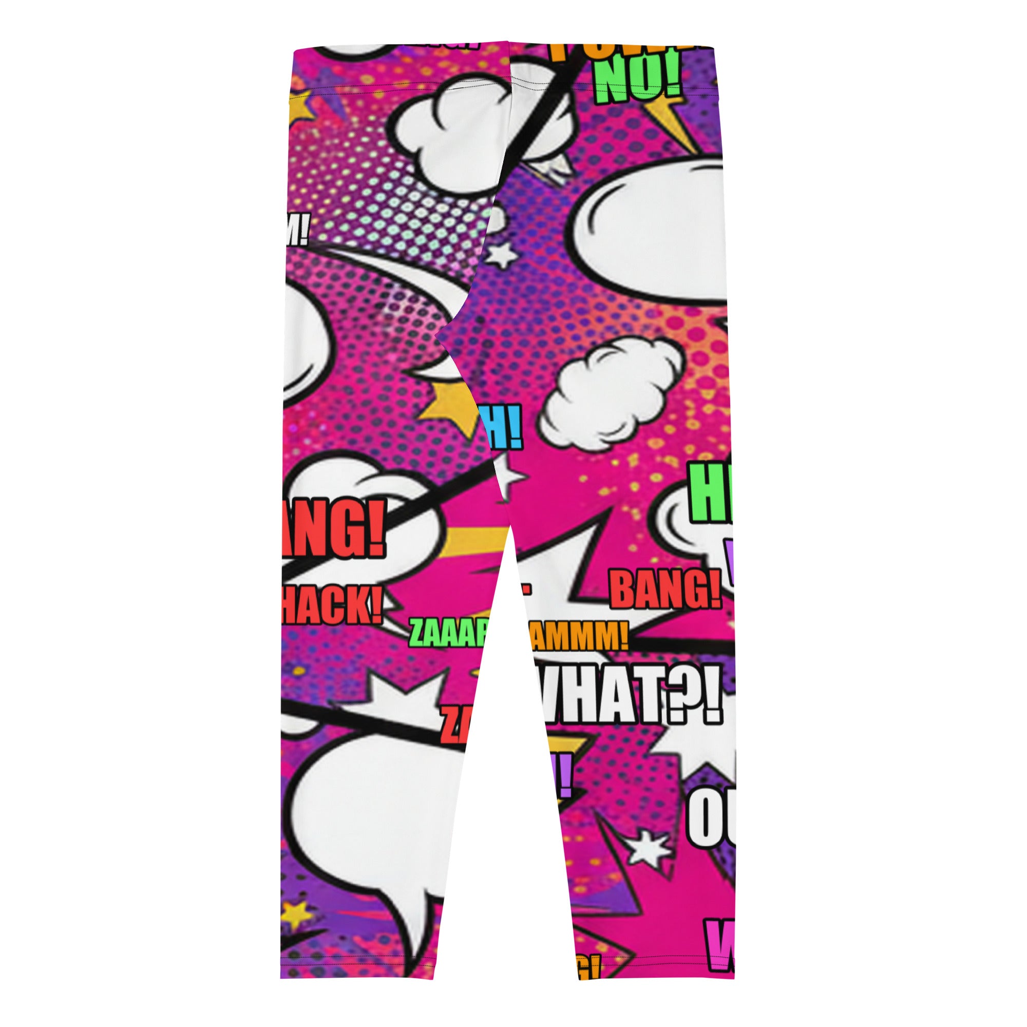 Comic Strip Girl Power Capri Leggings | GearBunch