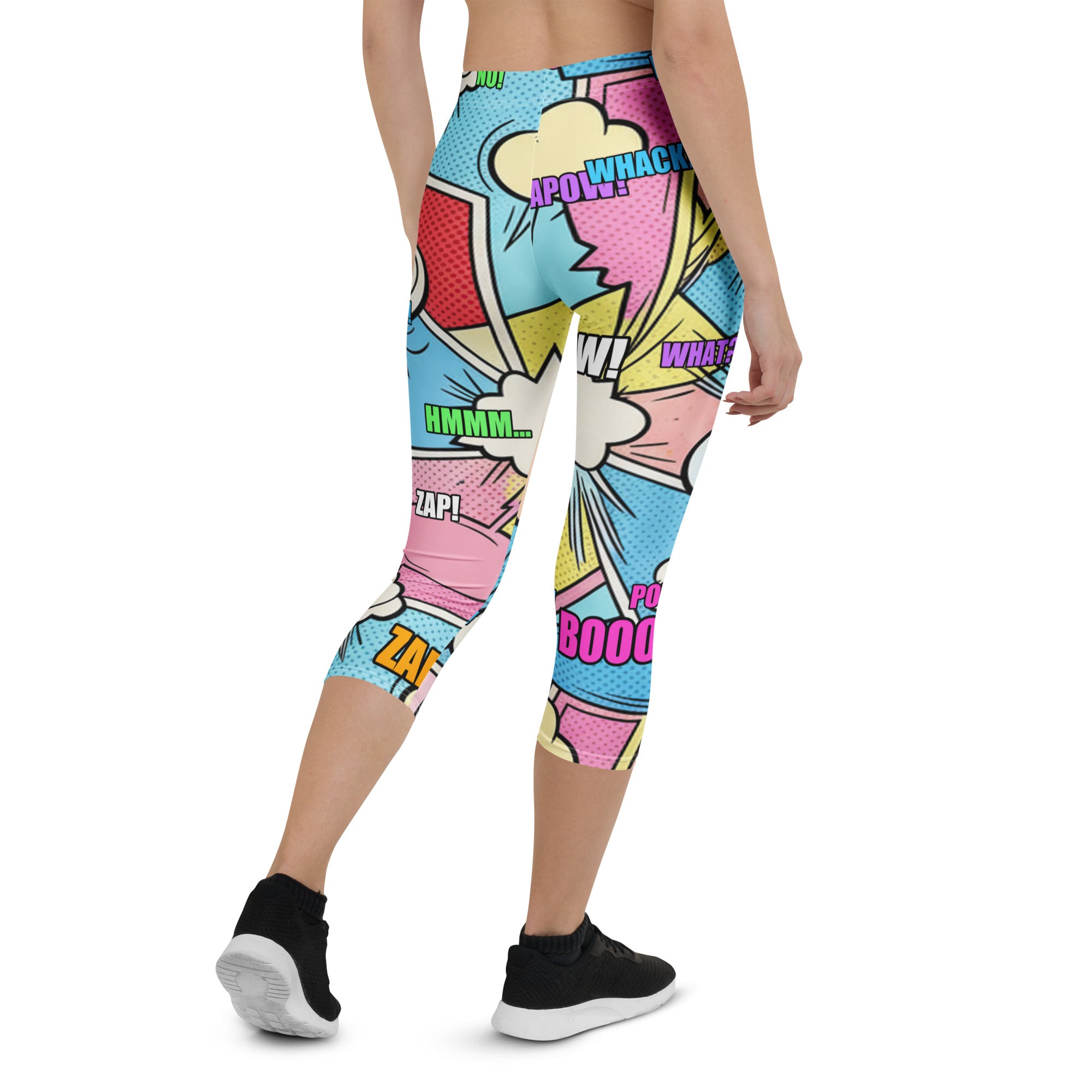 Comic Kawaii Cute Capri Leggings | GearBunch