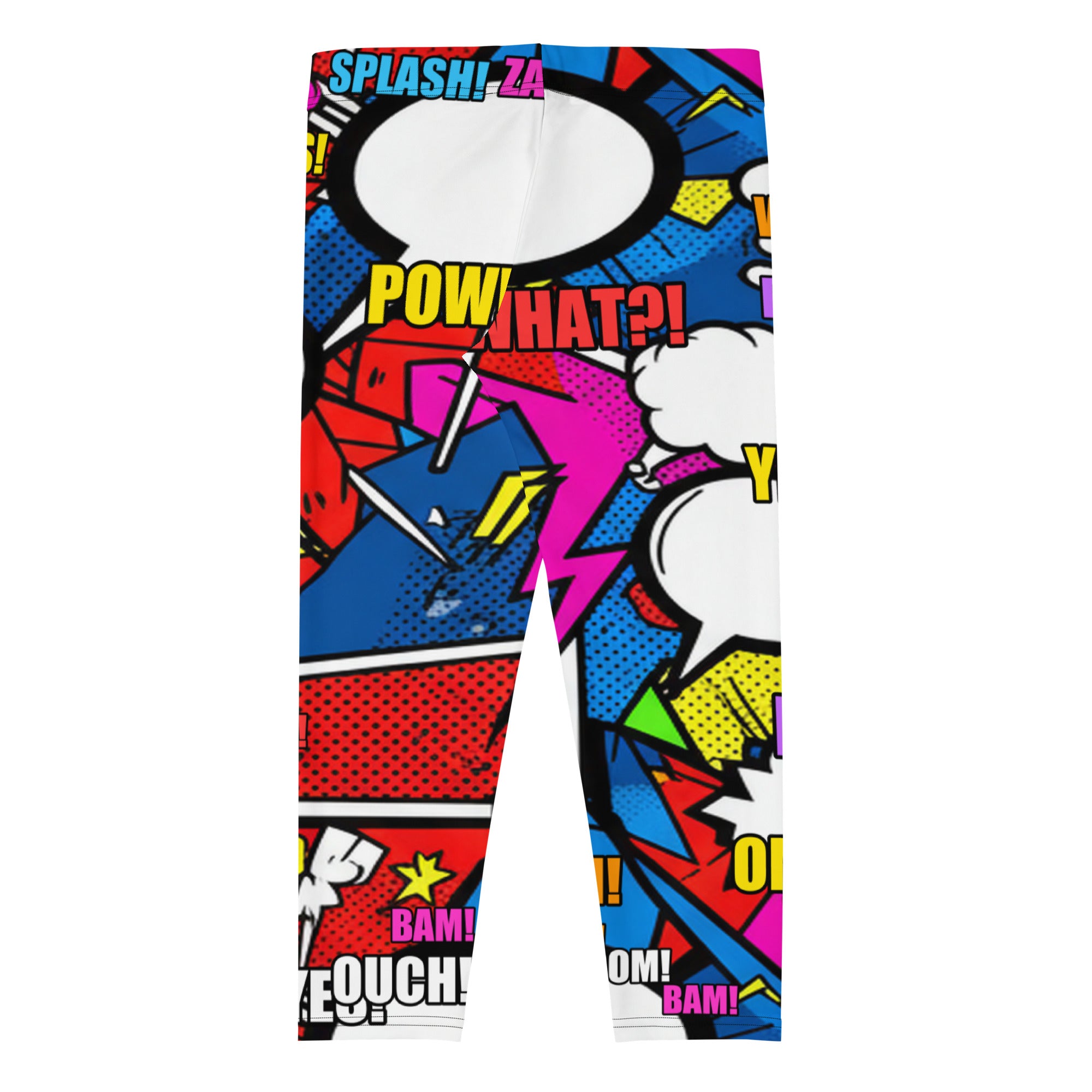 Comic Ninja Night Capri Leggings | GearBunch