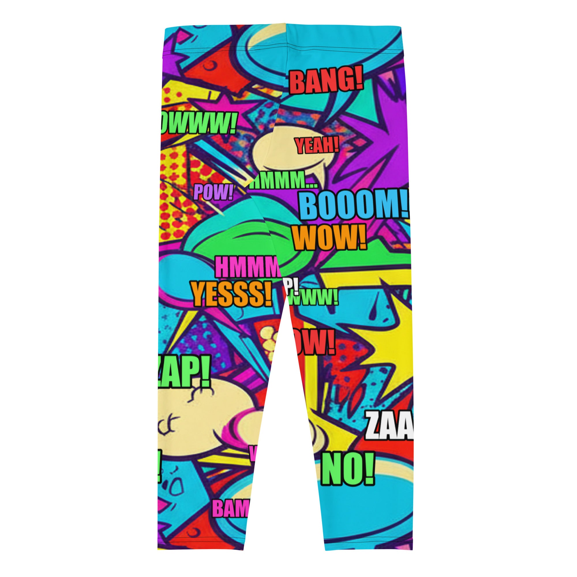 Pirate Comic Strip Capri Leggings | GearBunch