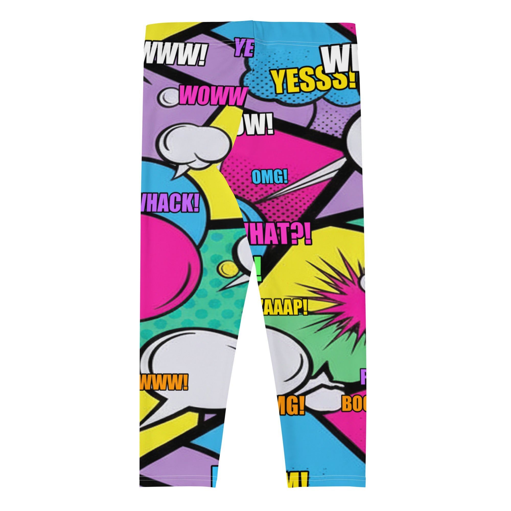 Comic Strip Pop Candy Capri Leggings | GearBunch