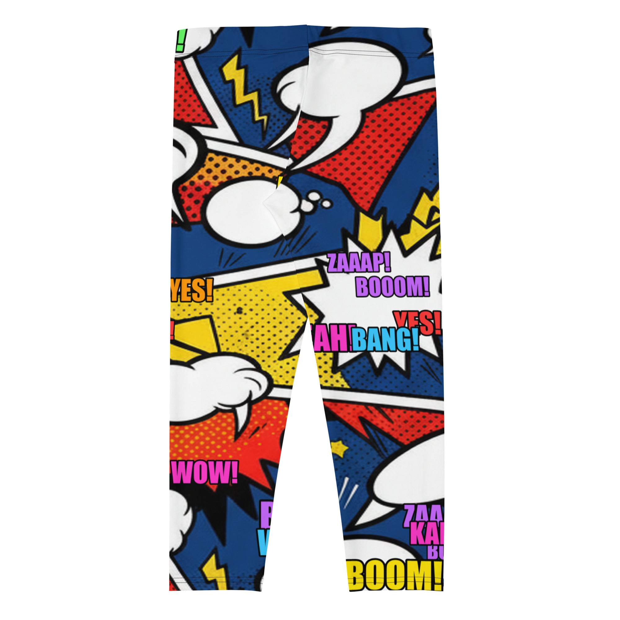 Comic Strip Thunder Punch Capri Leggings | GearBunch