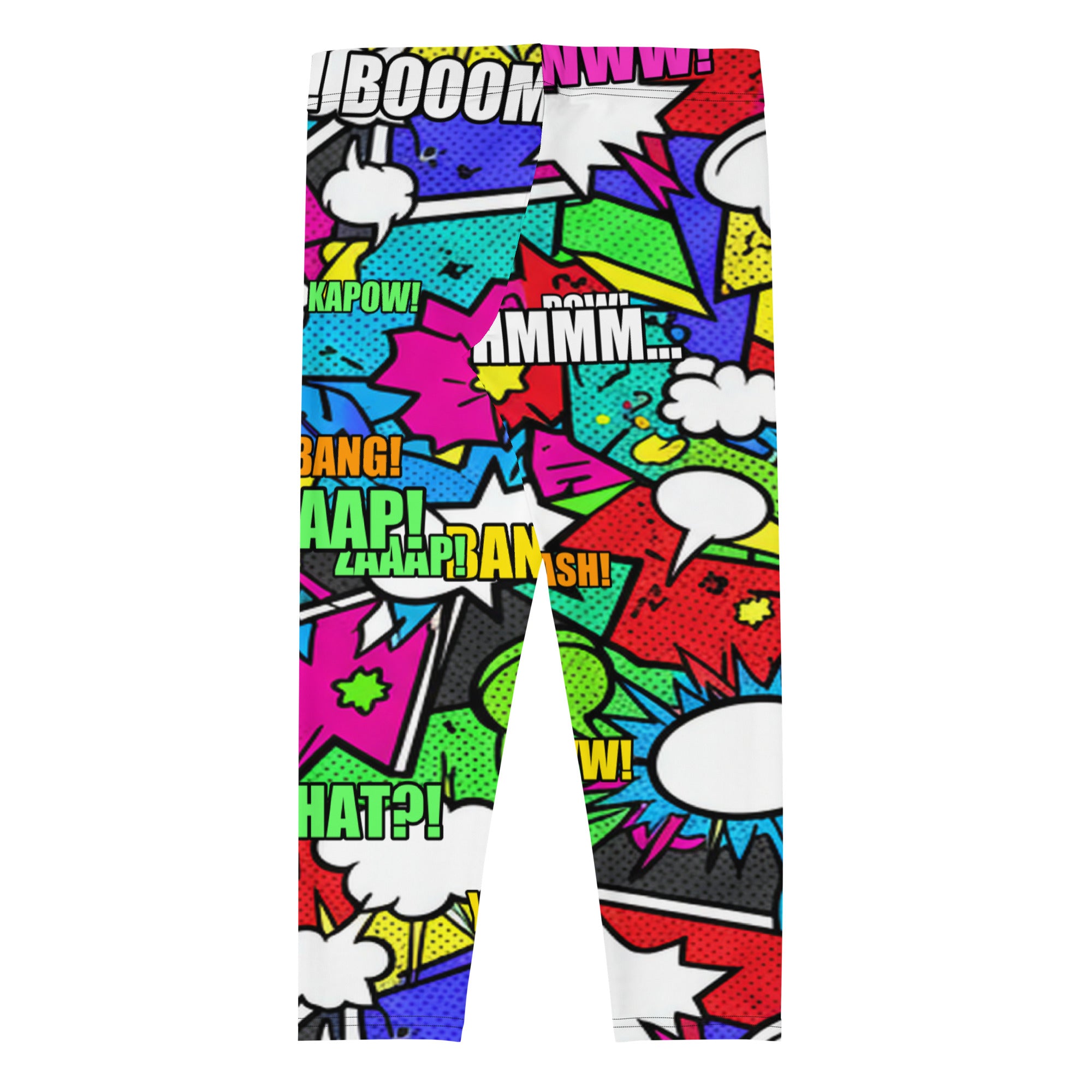 Comic Zombie Apocalypse Capri Leggings | GearBunch