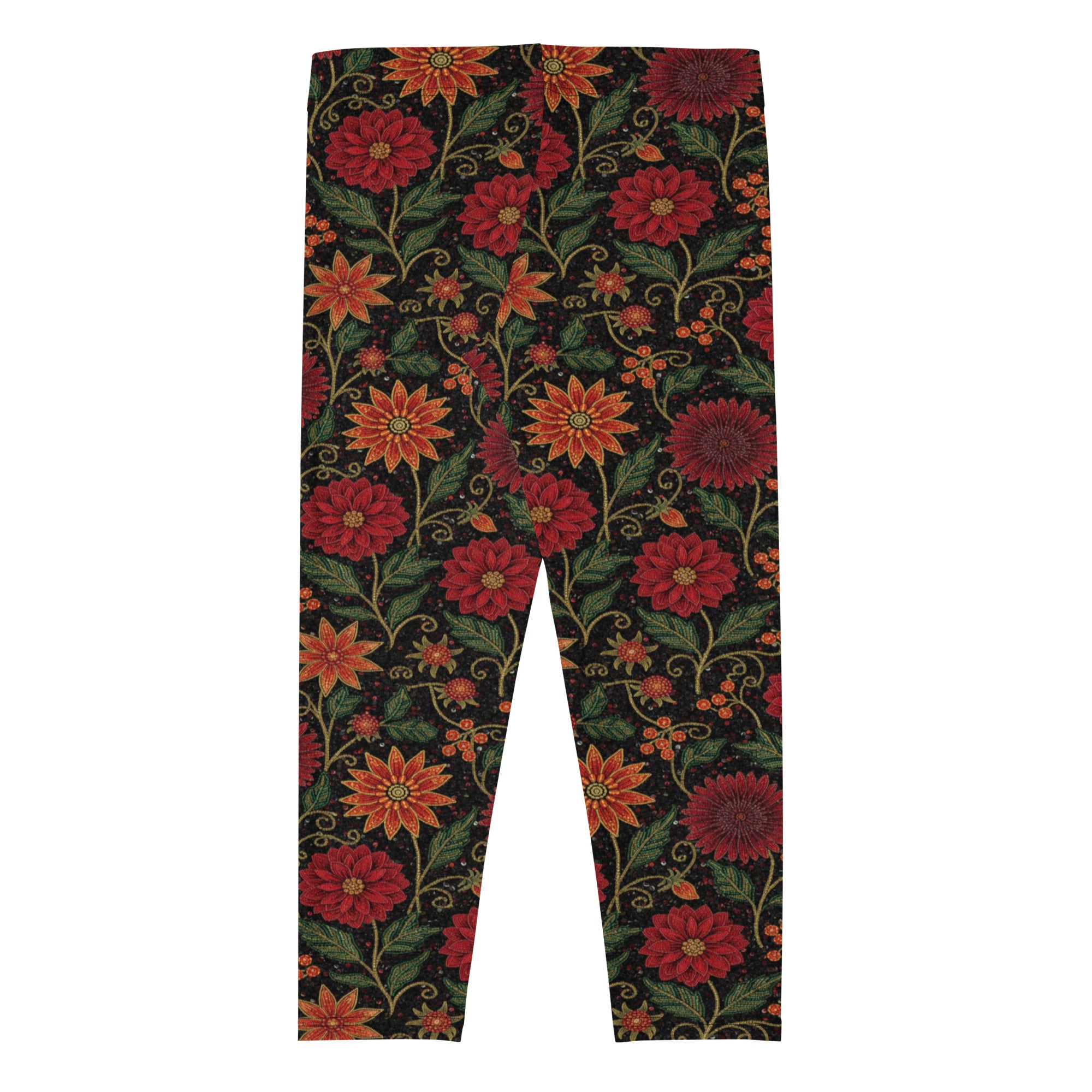 Crimson Fantasy Capri Leggings | GearBunch