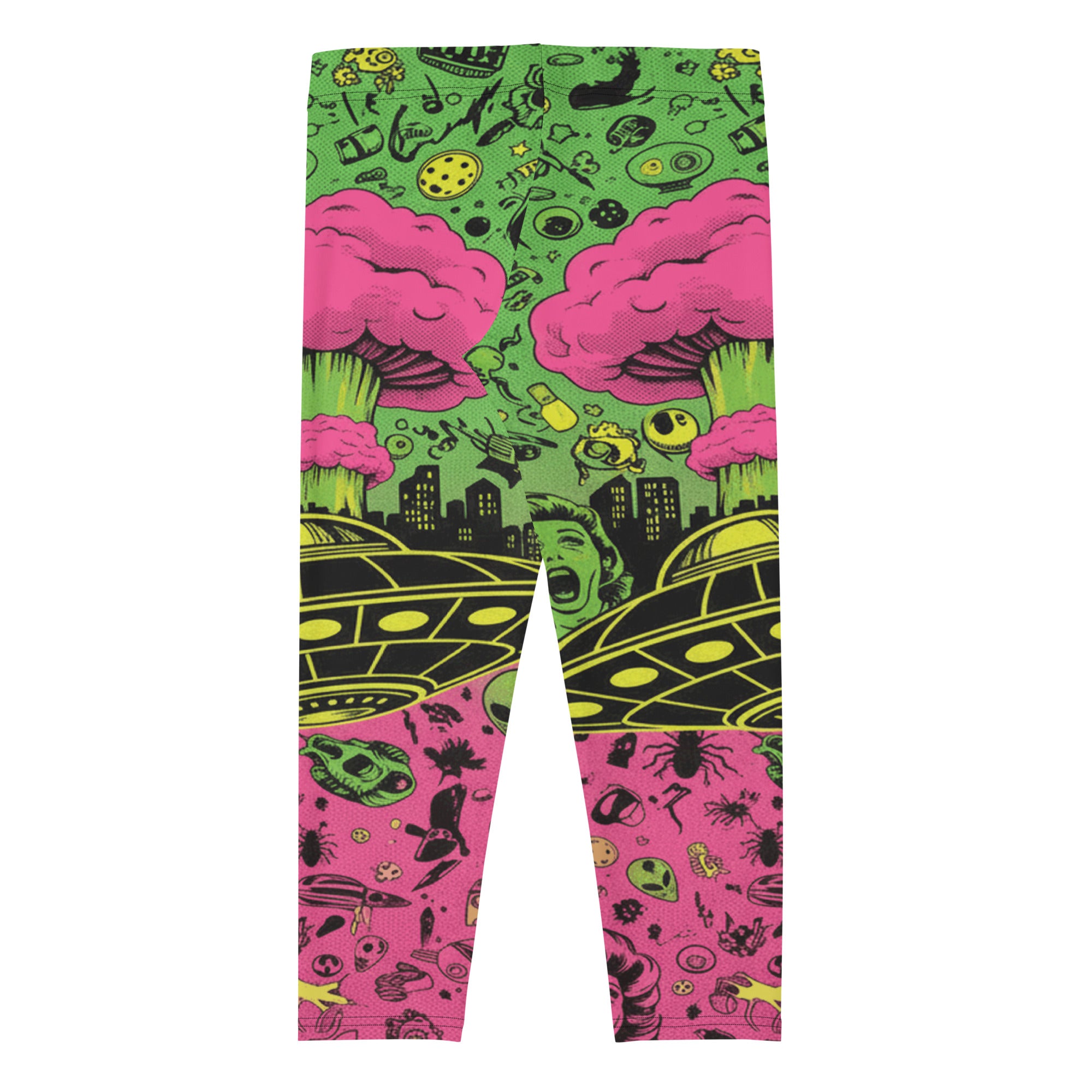 Drive-In Horror Capri Leggings | GearBunch