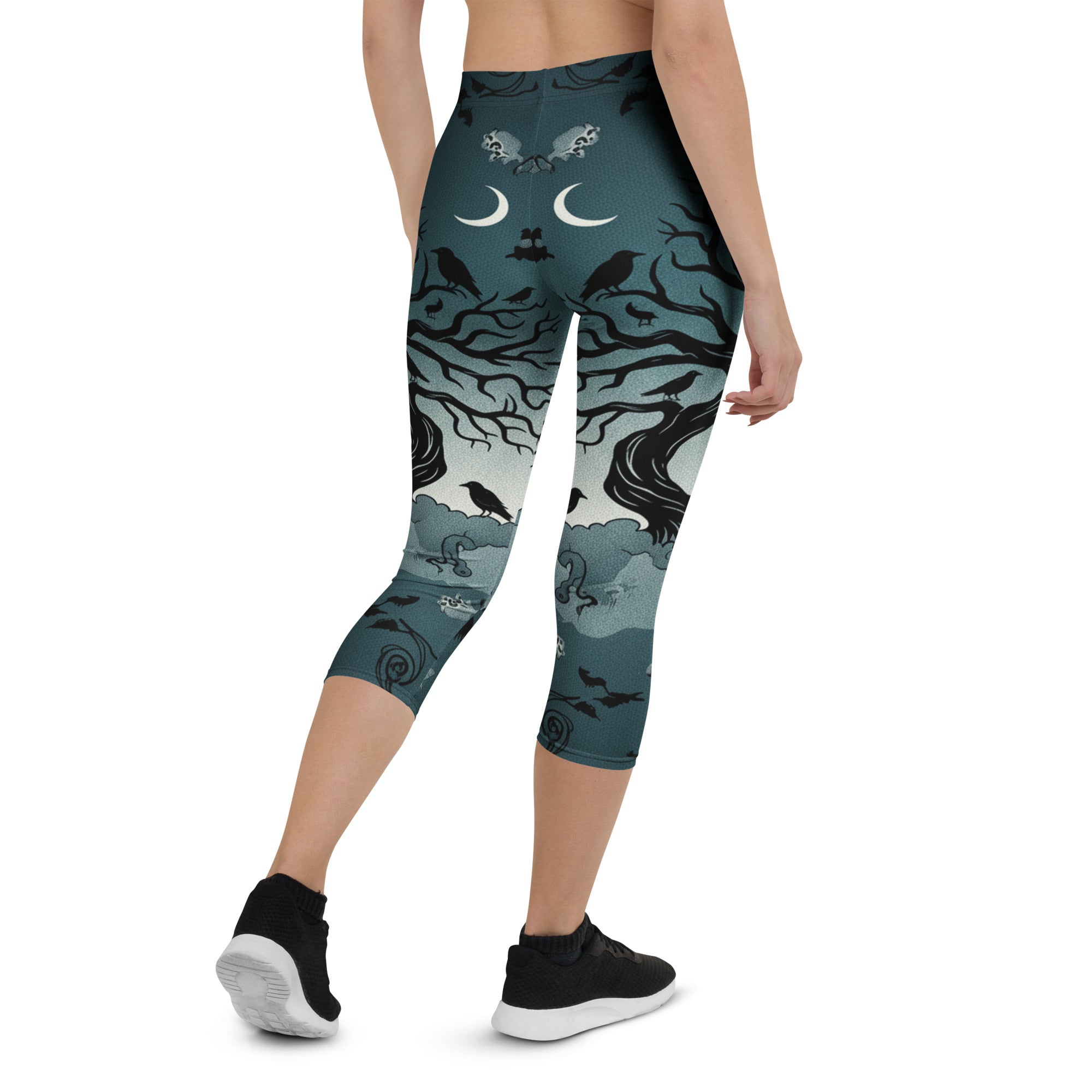 Haunted Forest Capri Leggings | GearBunch