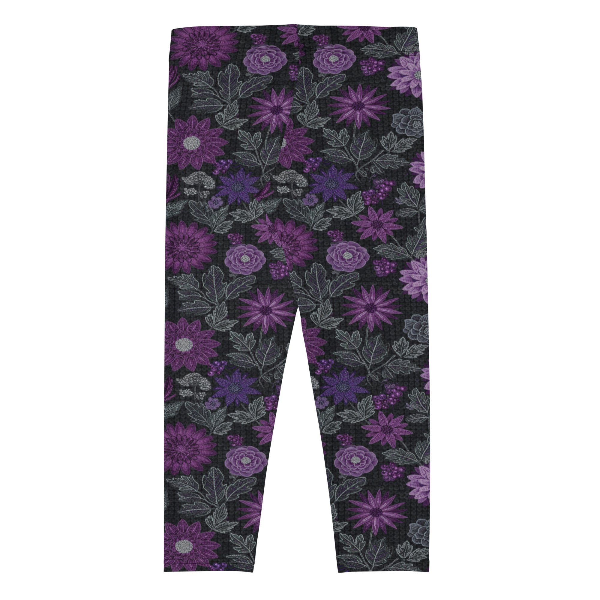 Jewel Orchid Capri Leggings | GearBunch