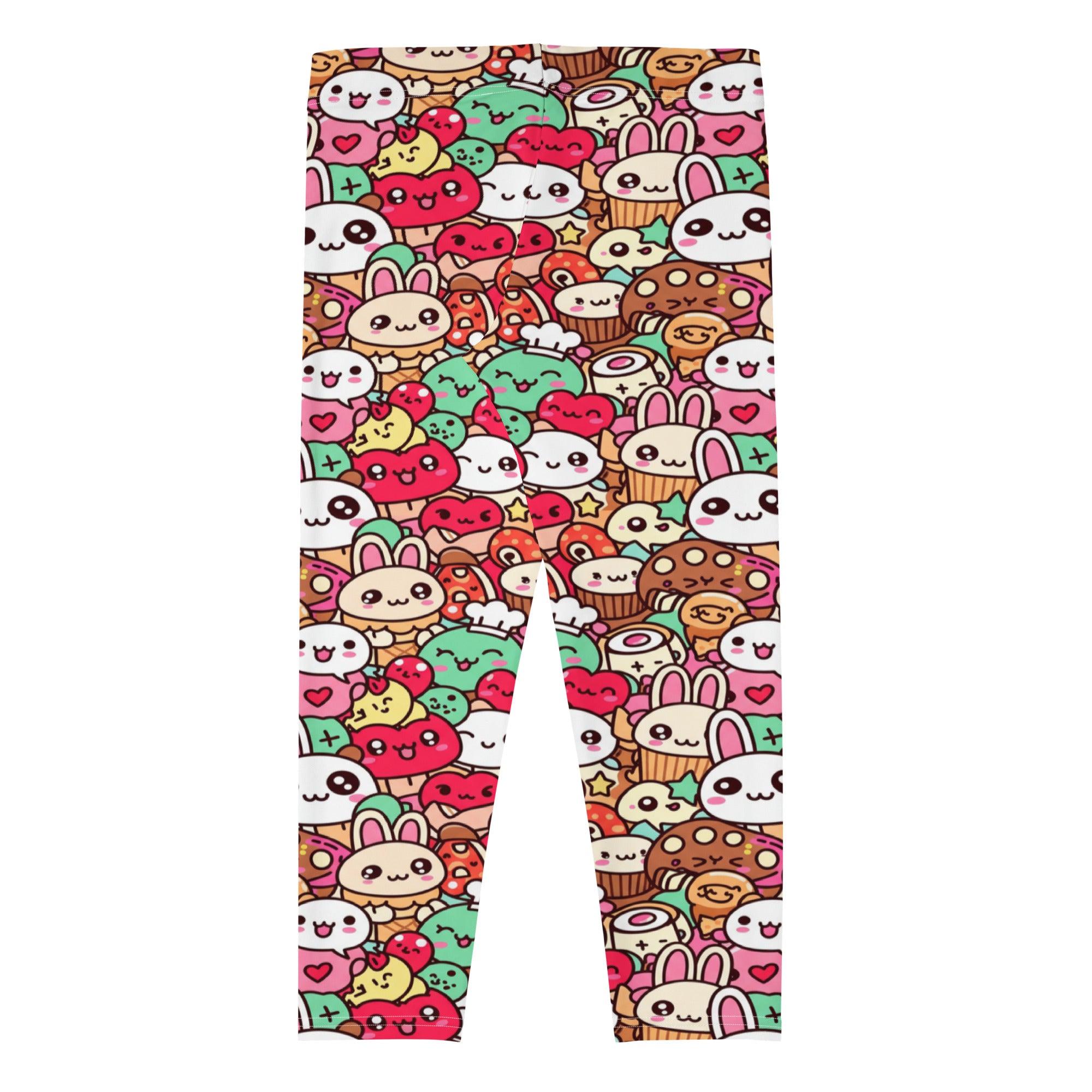 Kawaii Bakery Shop Capri Leggings | GearBunch