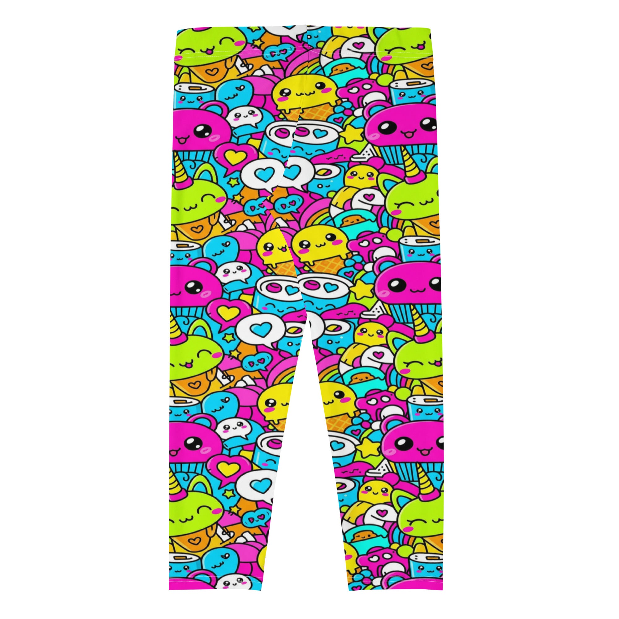 Kawaii Candy Land Capri Leggings | GearBunch
