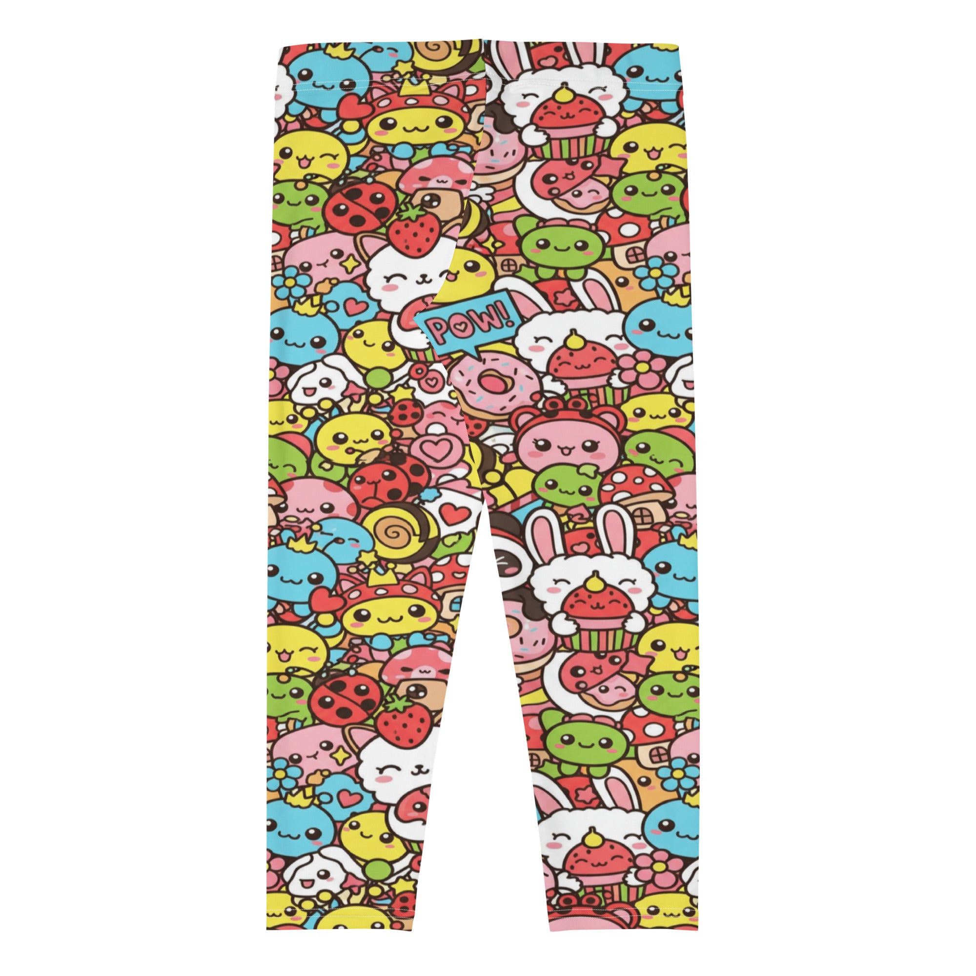 Kawaii Garden Bugs Capri Leggings | GearBunch