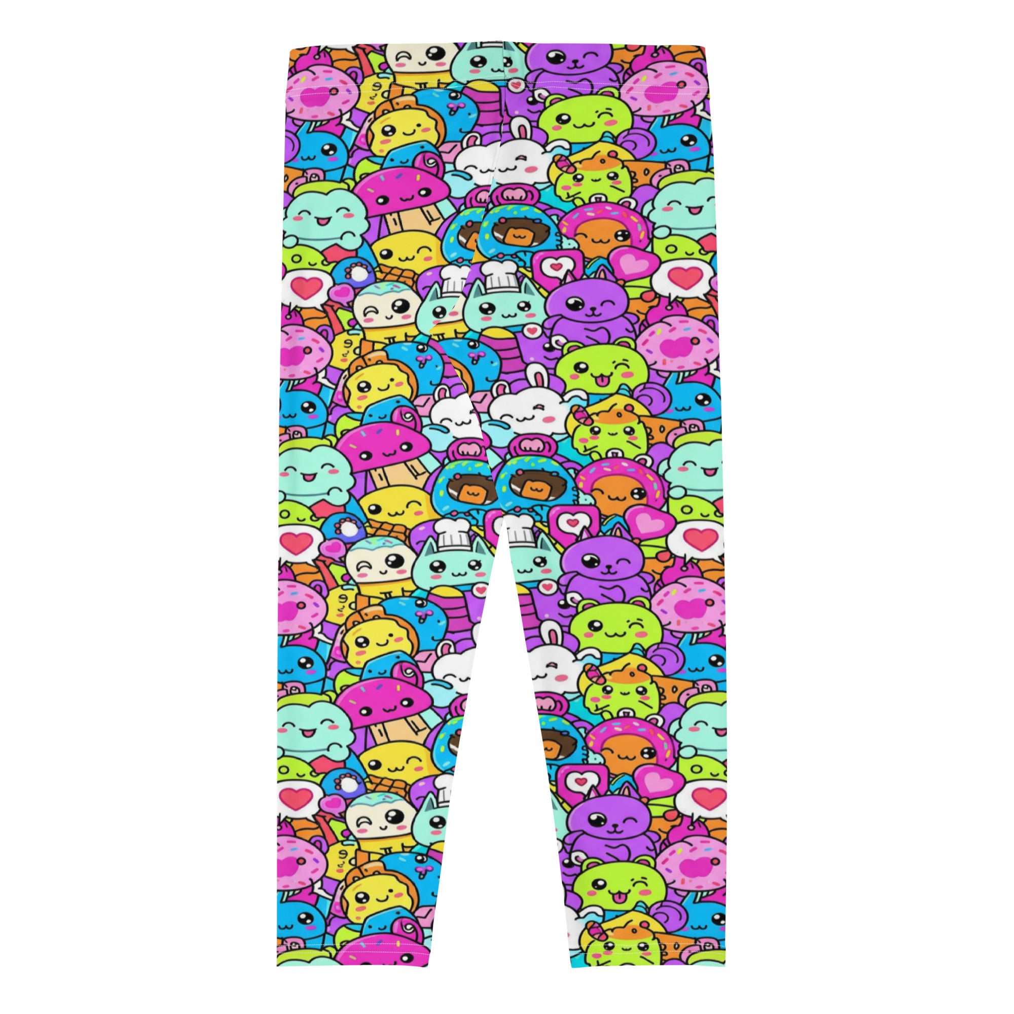 Kawaii Monster Pals Capri Leggings | GearBunch