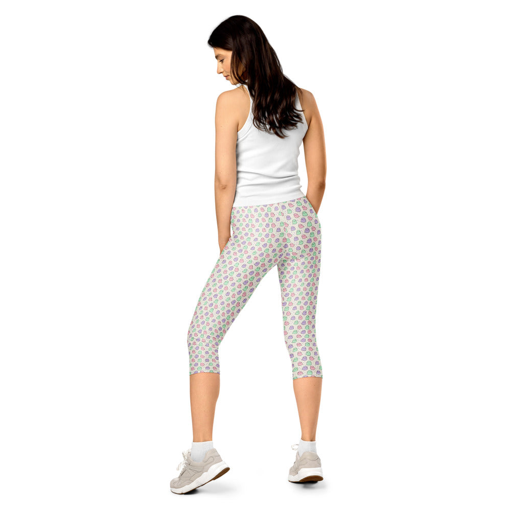 Solid leggings back view | GearBunch