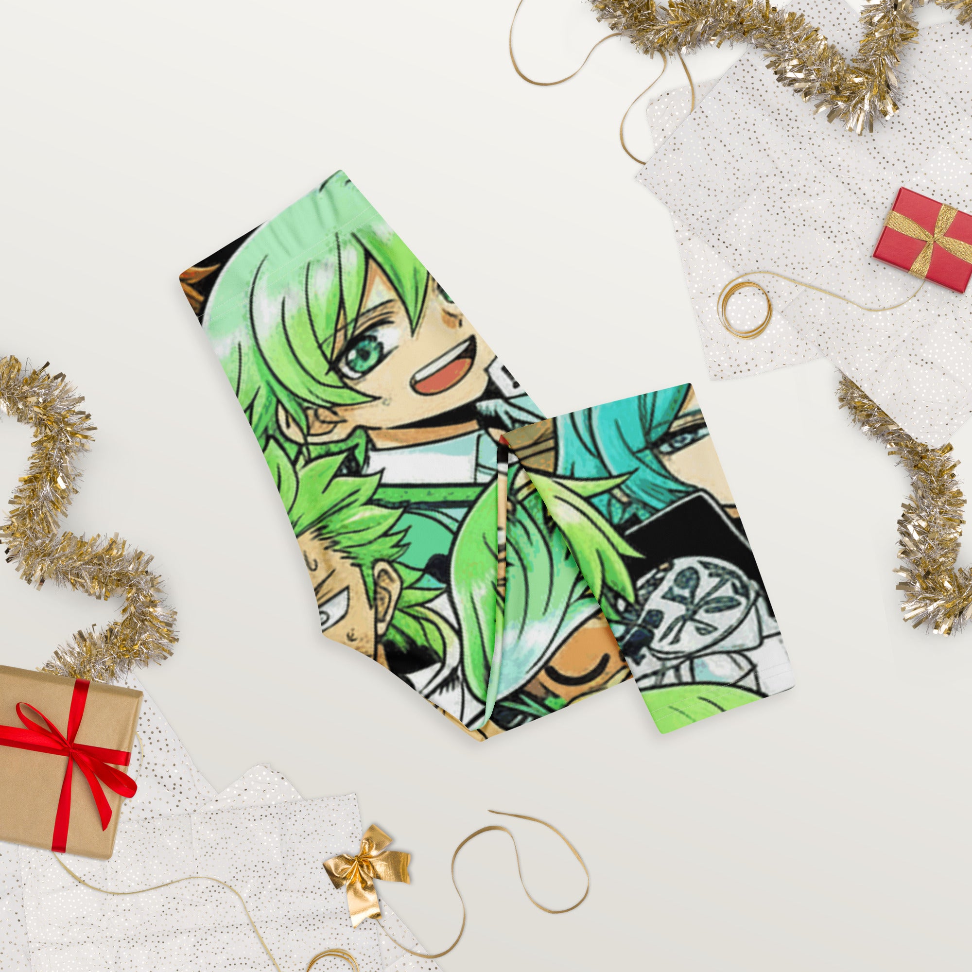Anime Forest Spirit Capri Leggings | GearBunch