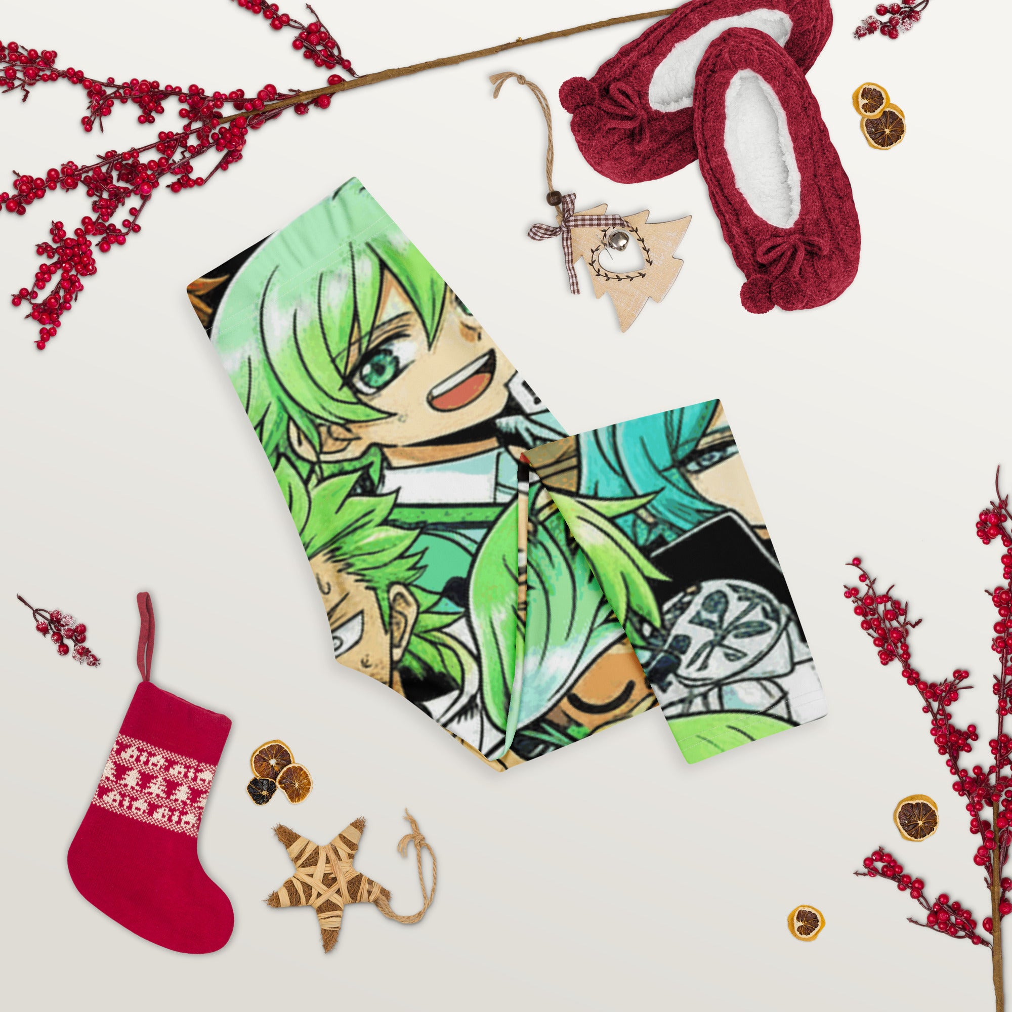 Anime Forest Spirit Capri Leggings | GearBunch