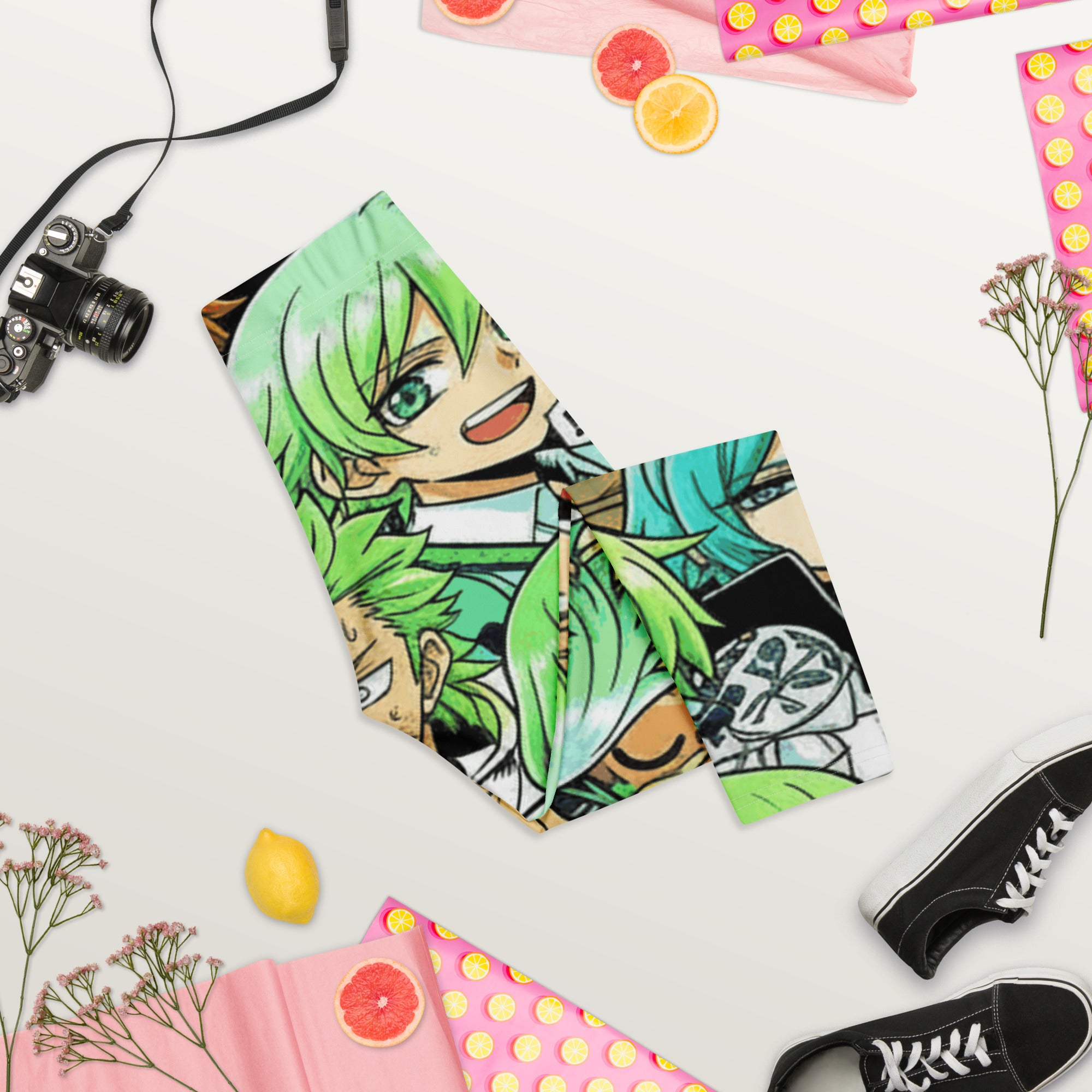 Anime Forest Spirit Capri Leggings | GearBunch
