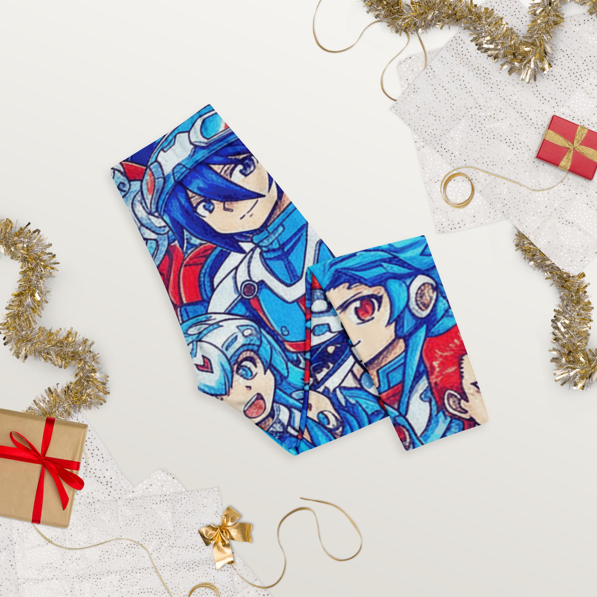 Anime Mecha Pilot Capri Leggings | GearBunch