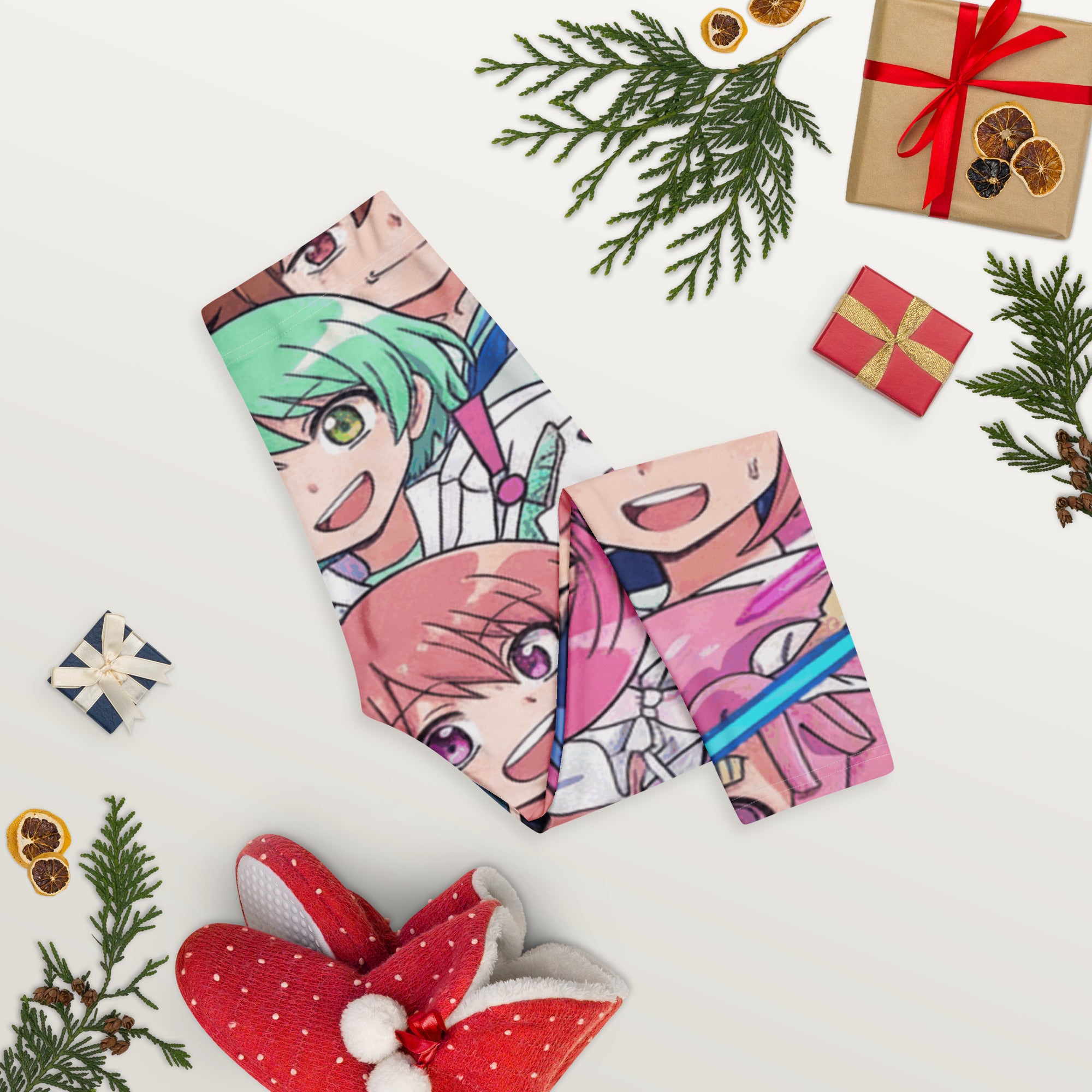 Anime Sakura School Capri Leggings | GearBunch