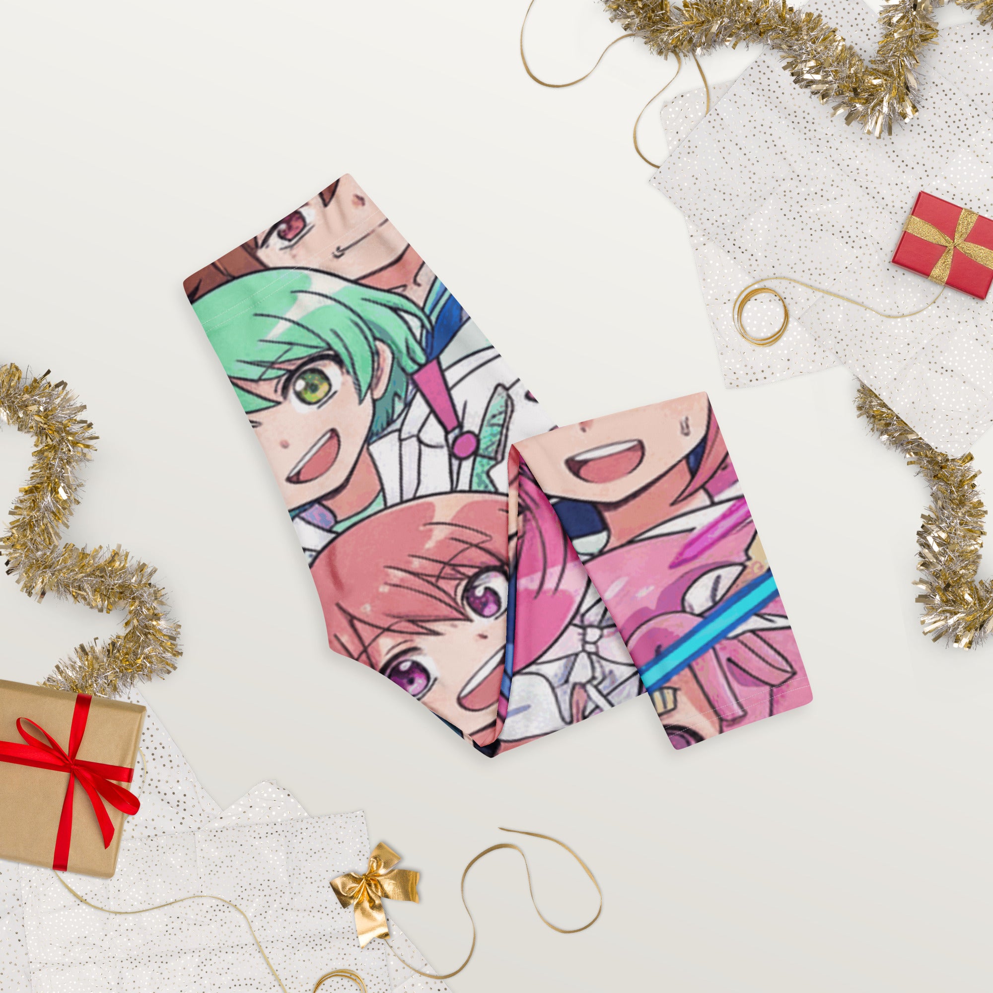 Anime Sakura School Capri Leggings | GearBunch