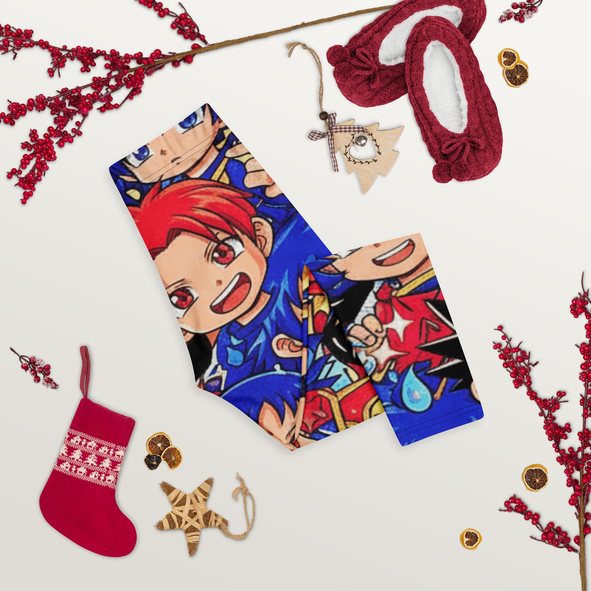Anime Street Fighter Capri Leggings | GearBunch
