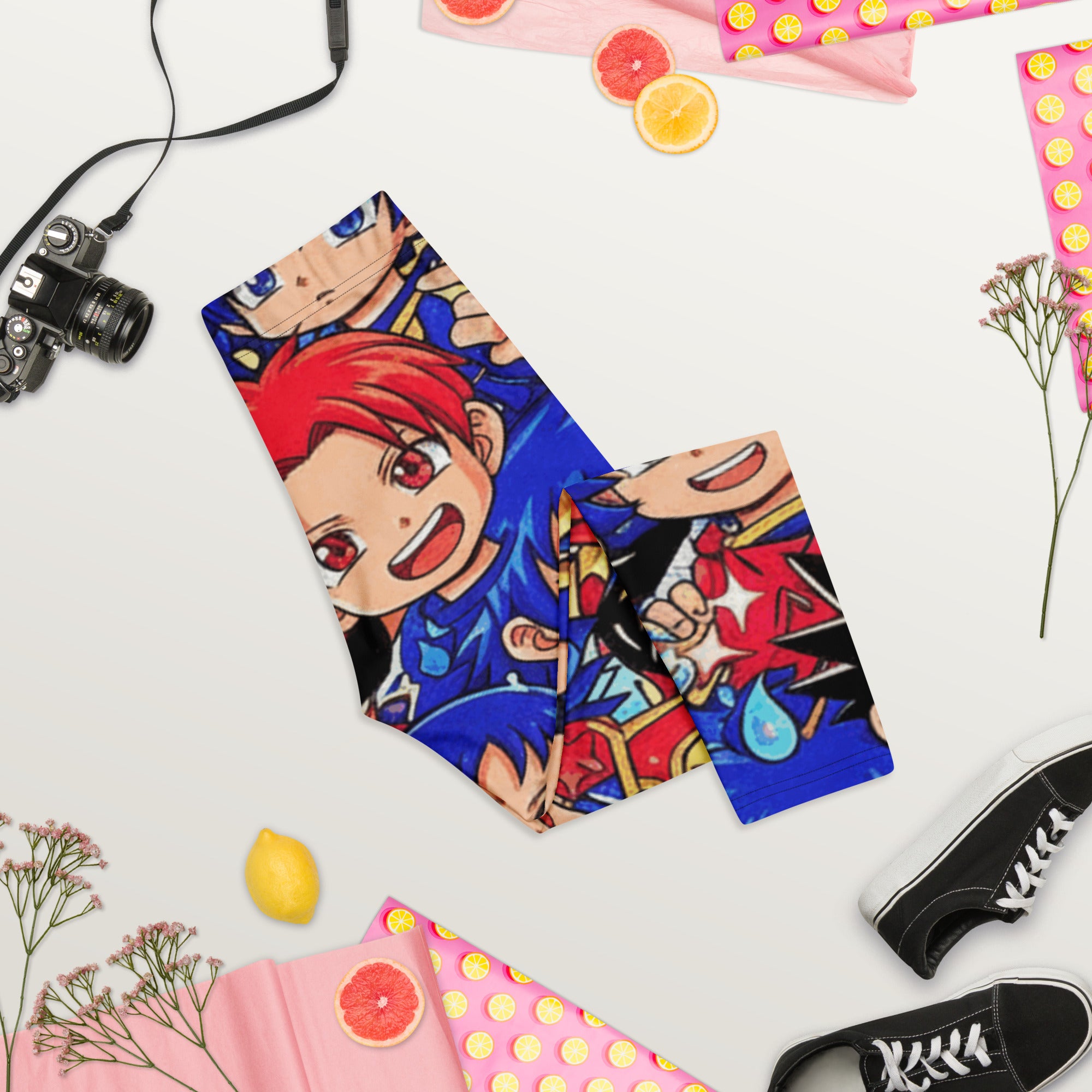 Anime Street Fighter Capri Leggings | GearBunch