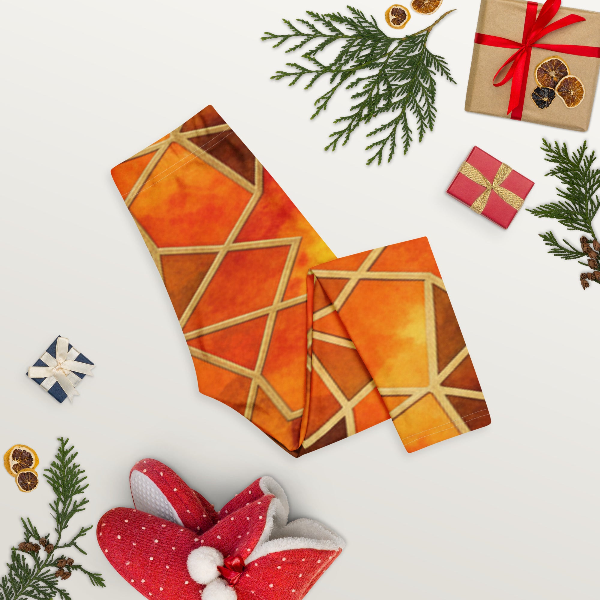 Autumn Spice Capri Leggings | GearBunch