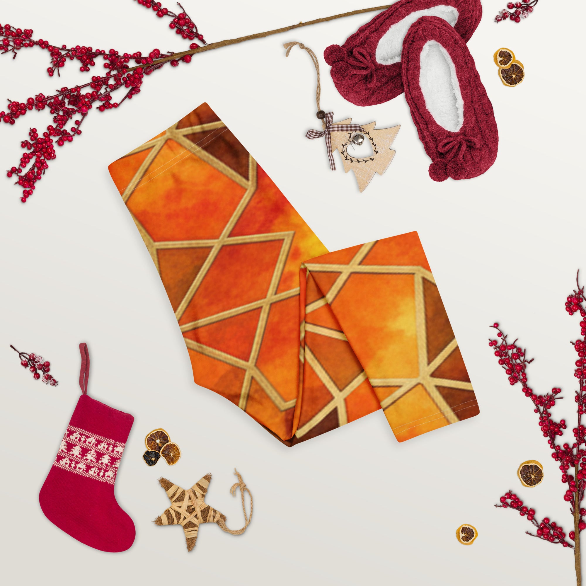 Autumn Spice Capri Leggings | GearBunch