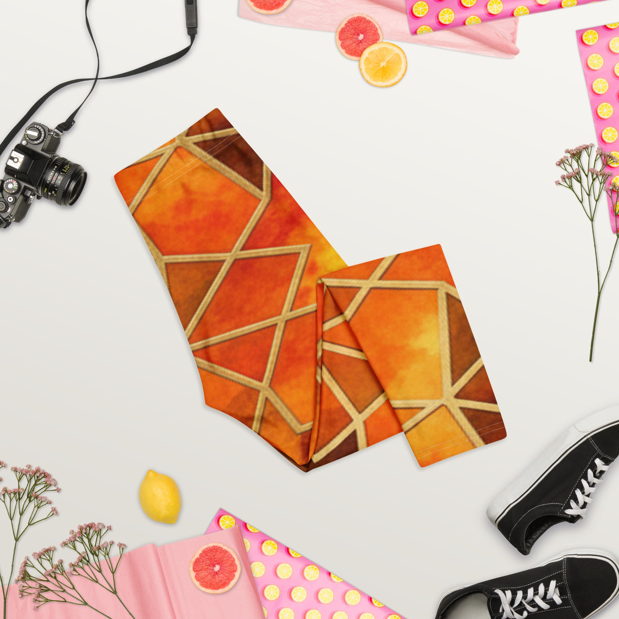 Autumn Spice Capri Leggings | GearBunch