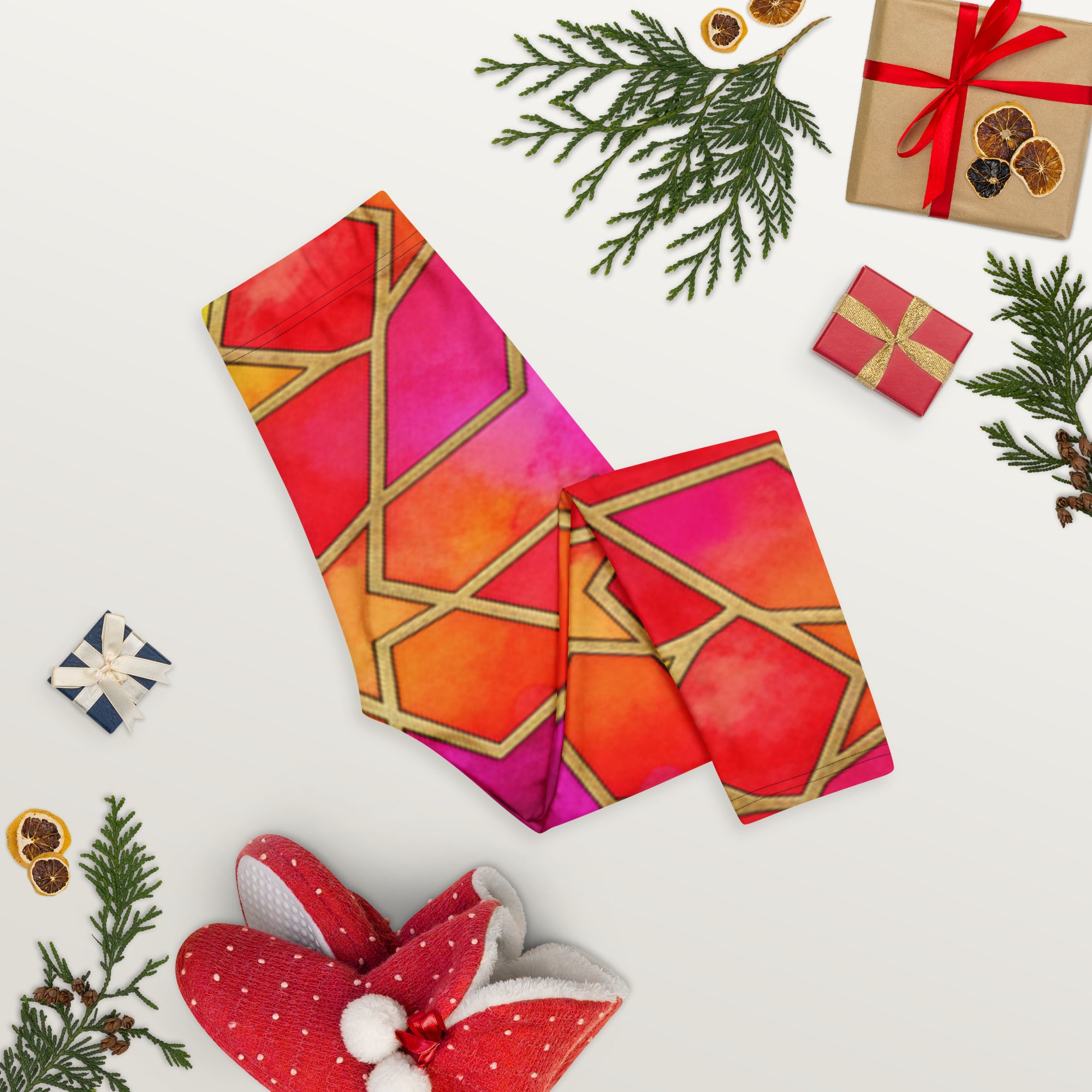 Fire Opal Capri Leggings | GearBunch