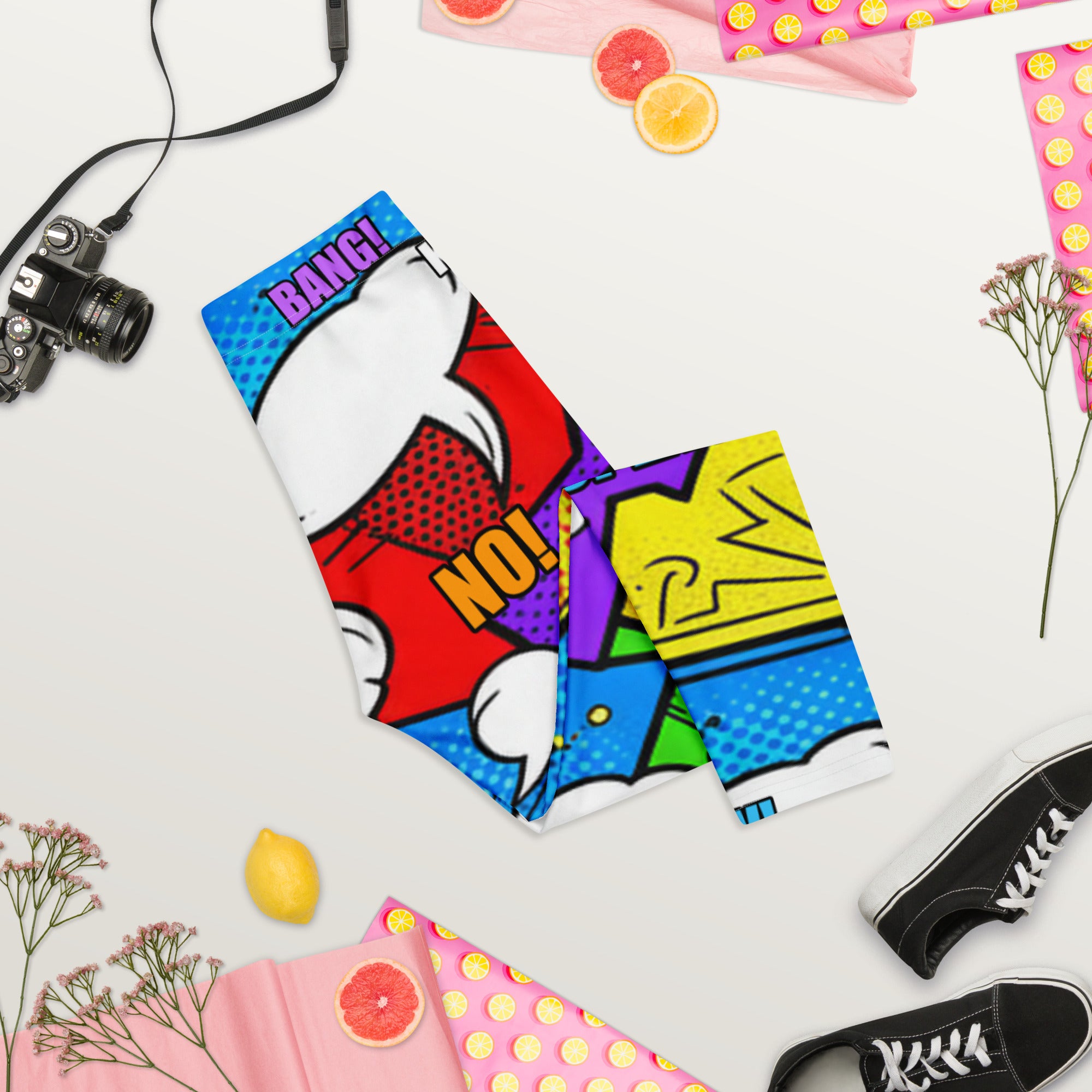 Comic Hero Capri Leggings | GearBunch