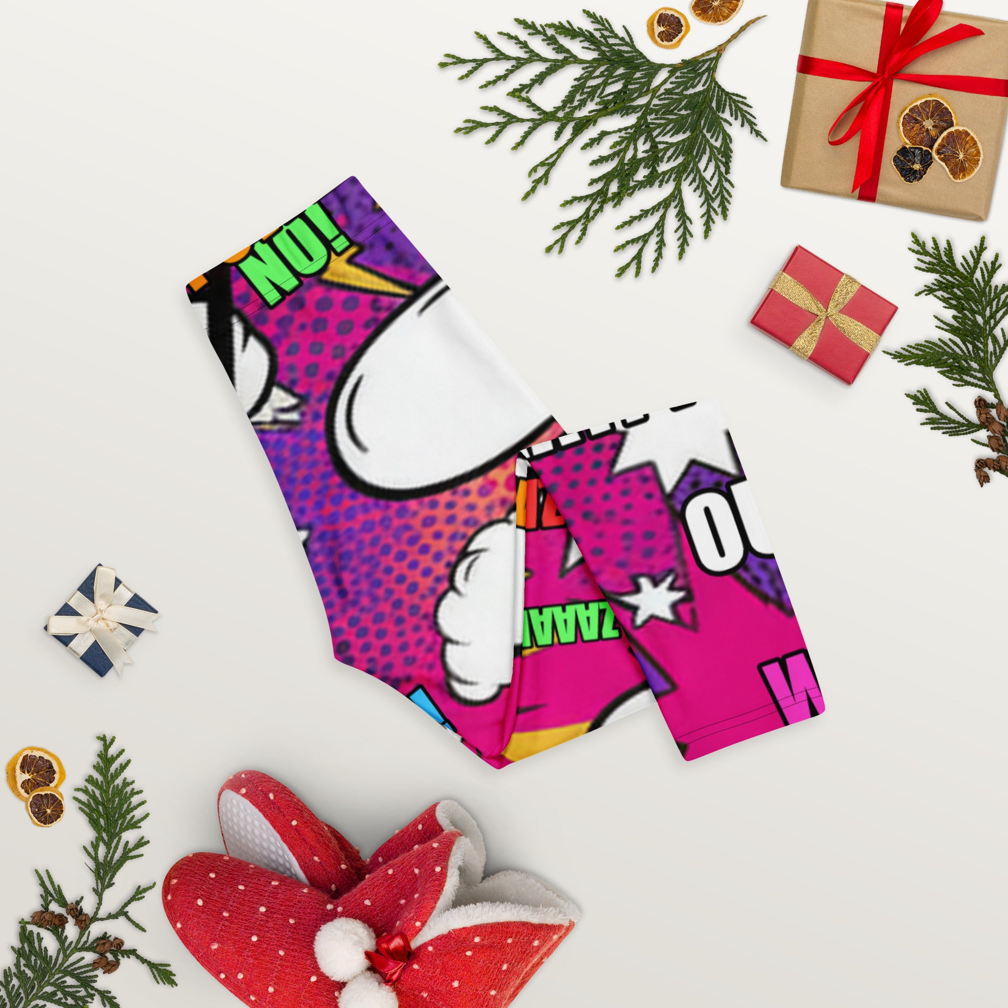 Comic Strip Girl Power Capri Leggings | GearBunch