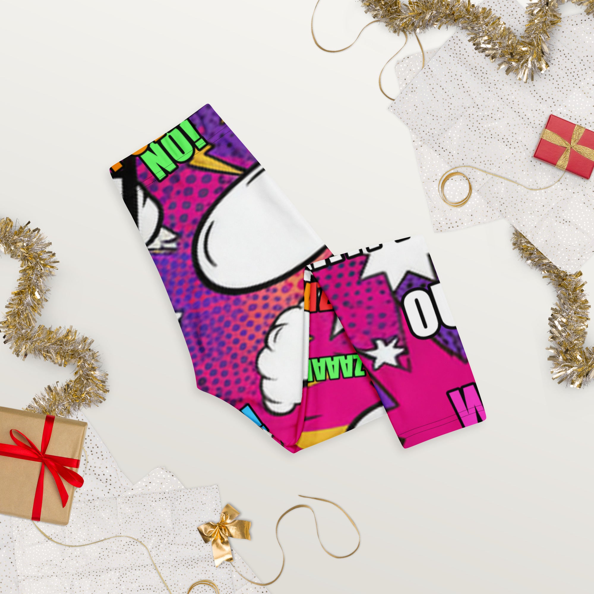 Comic Strip Girl Power Capri Leggings | GearBunch